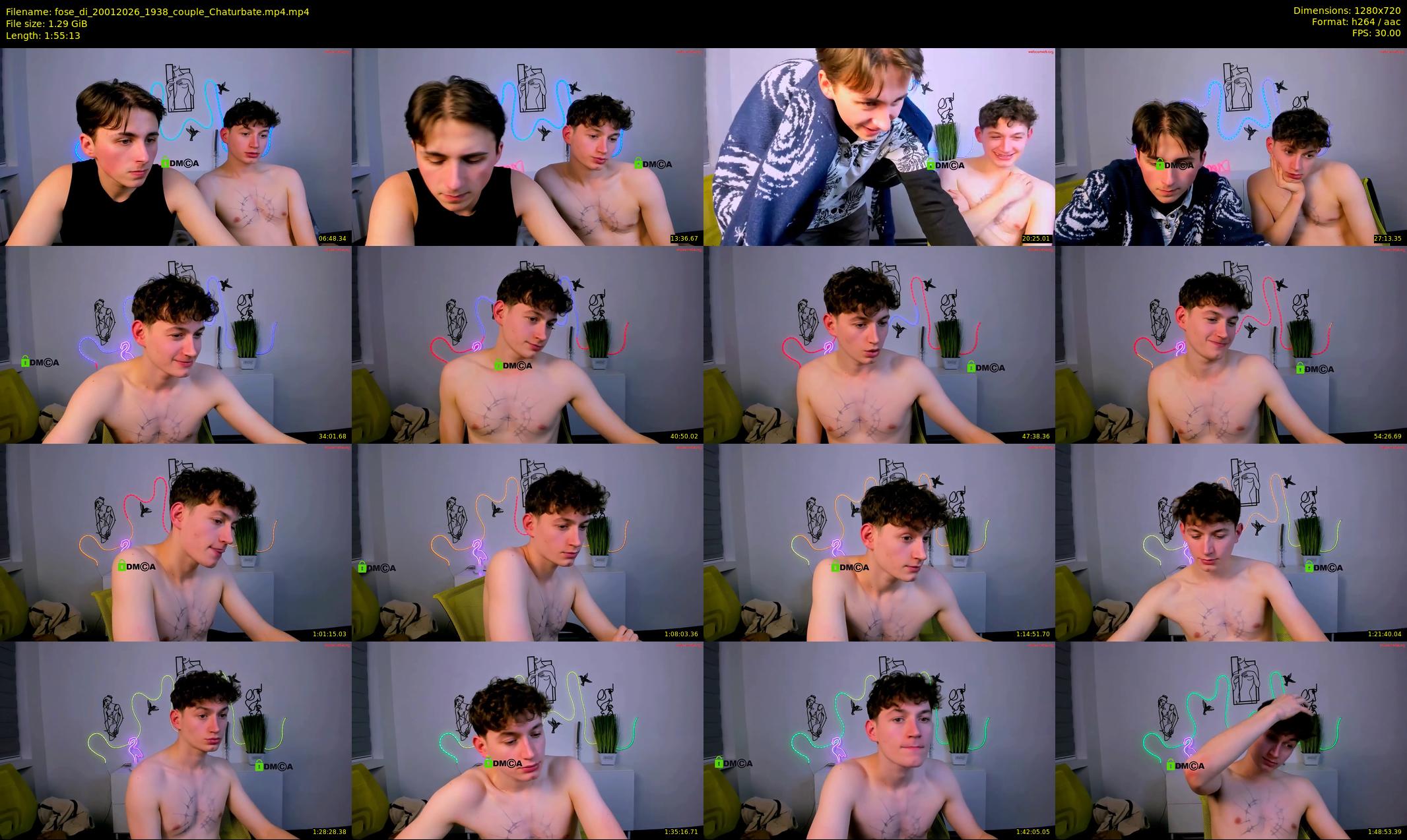 fose_di — 116 minute Chaturbate male cam show recording, 720p, Jan 20, 2026