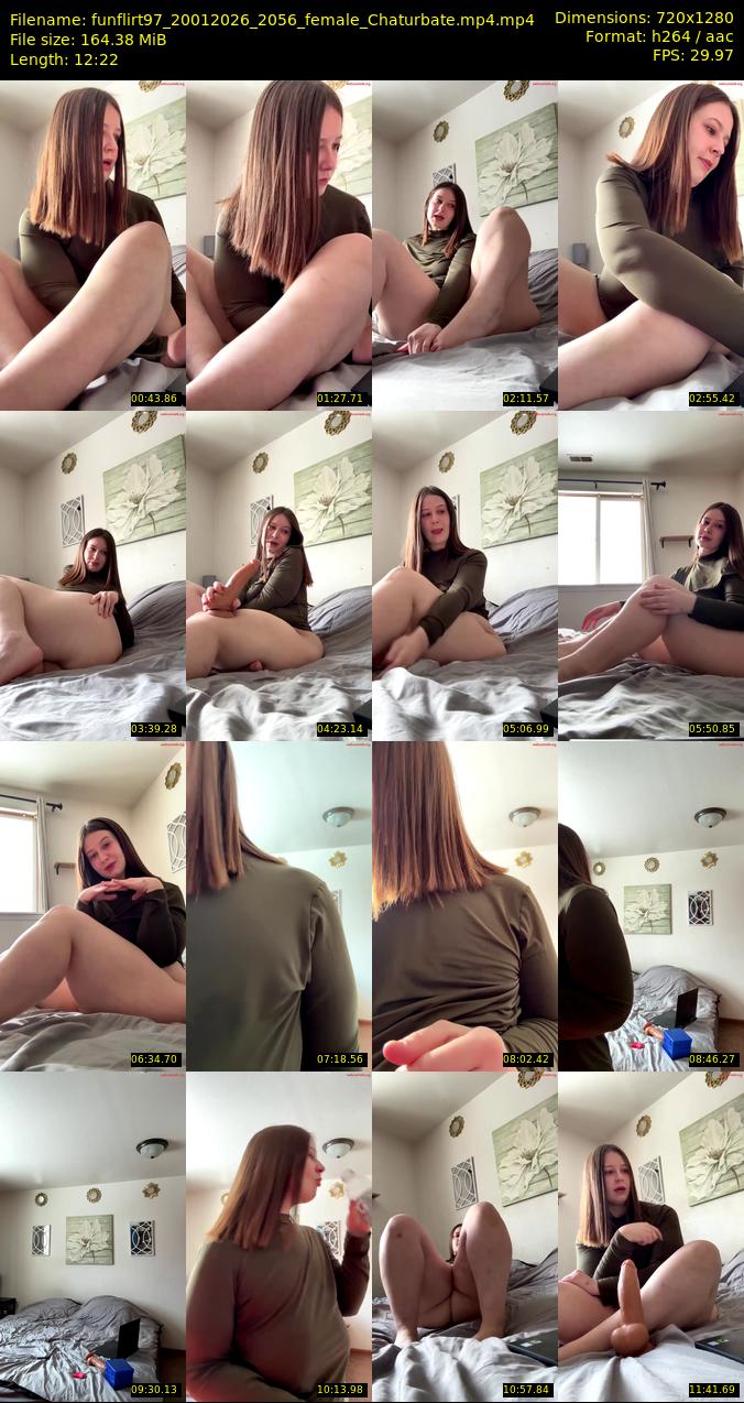 funflirt97 — 13 minute Chaturbate female cam show recording, 1080p, Jan 20, 2026