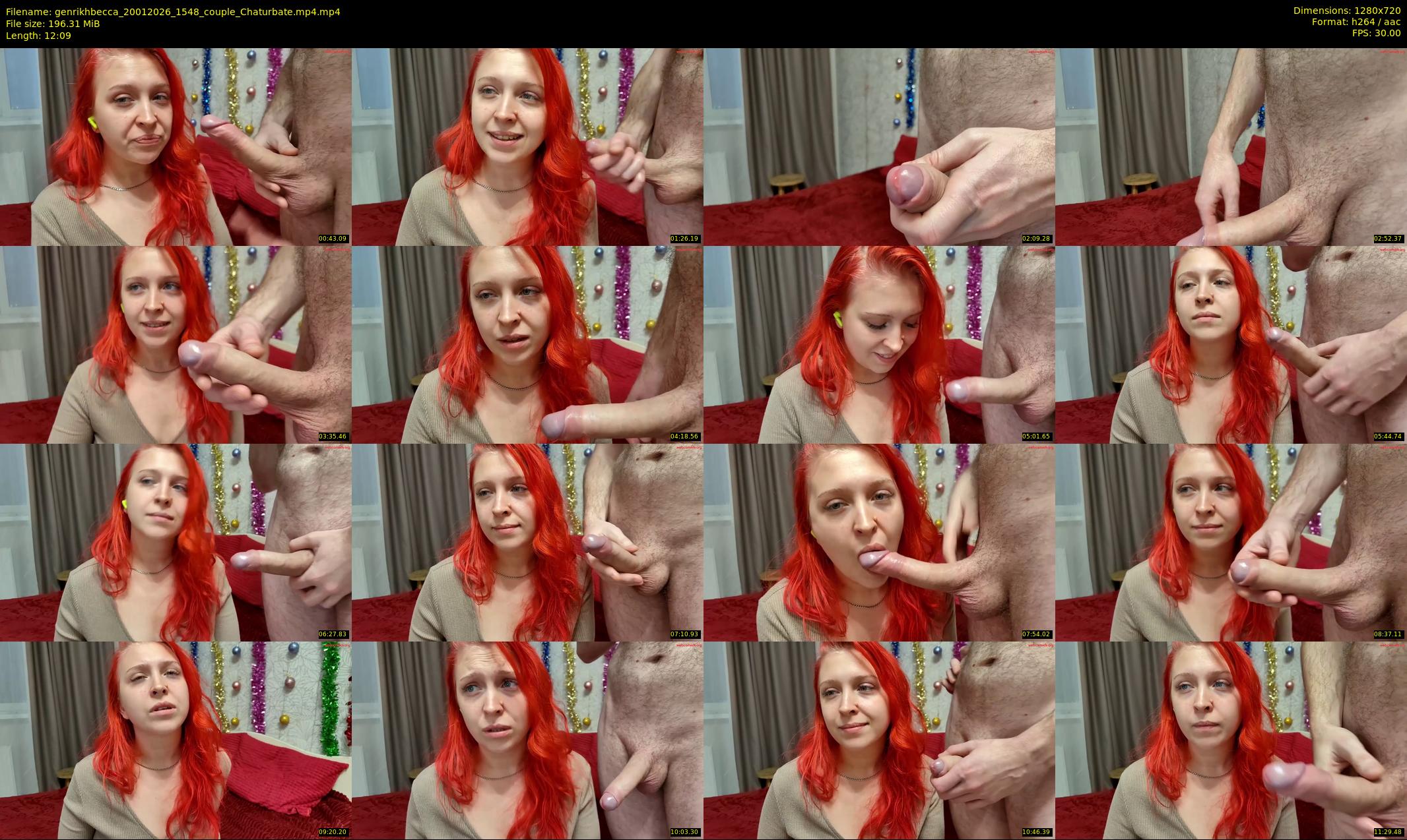 genrikhbecca — 13 minute Chaturbate couple cam show recording, 720p, Jan 20, 2026