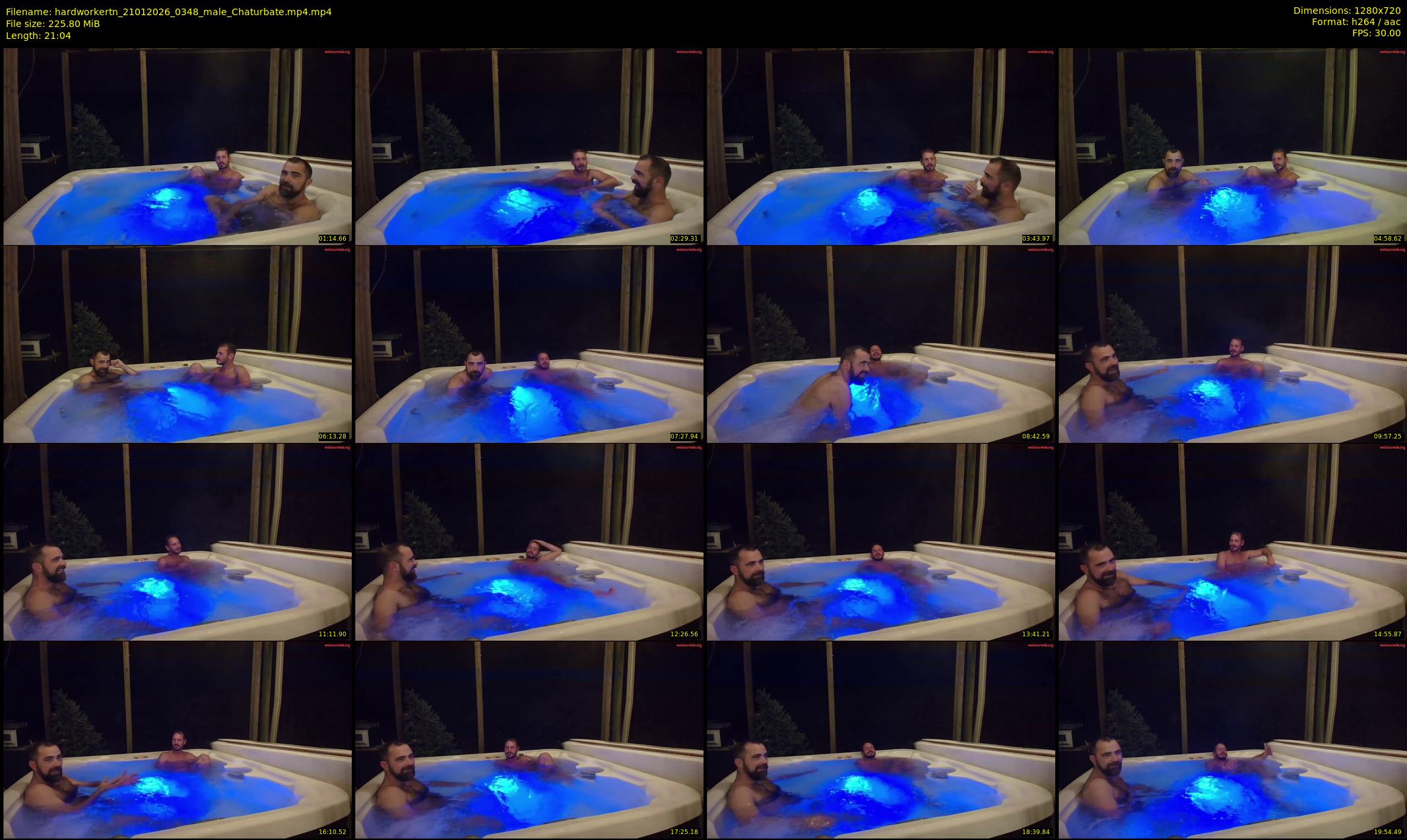 hardworkertn — 22 minute Chaturbate male cam show recording, 720p, Jan 21, 2026