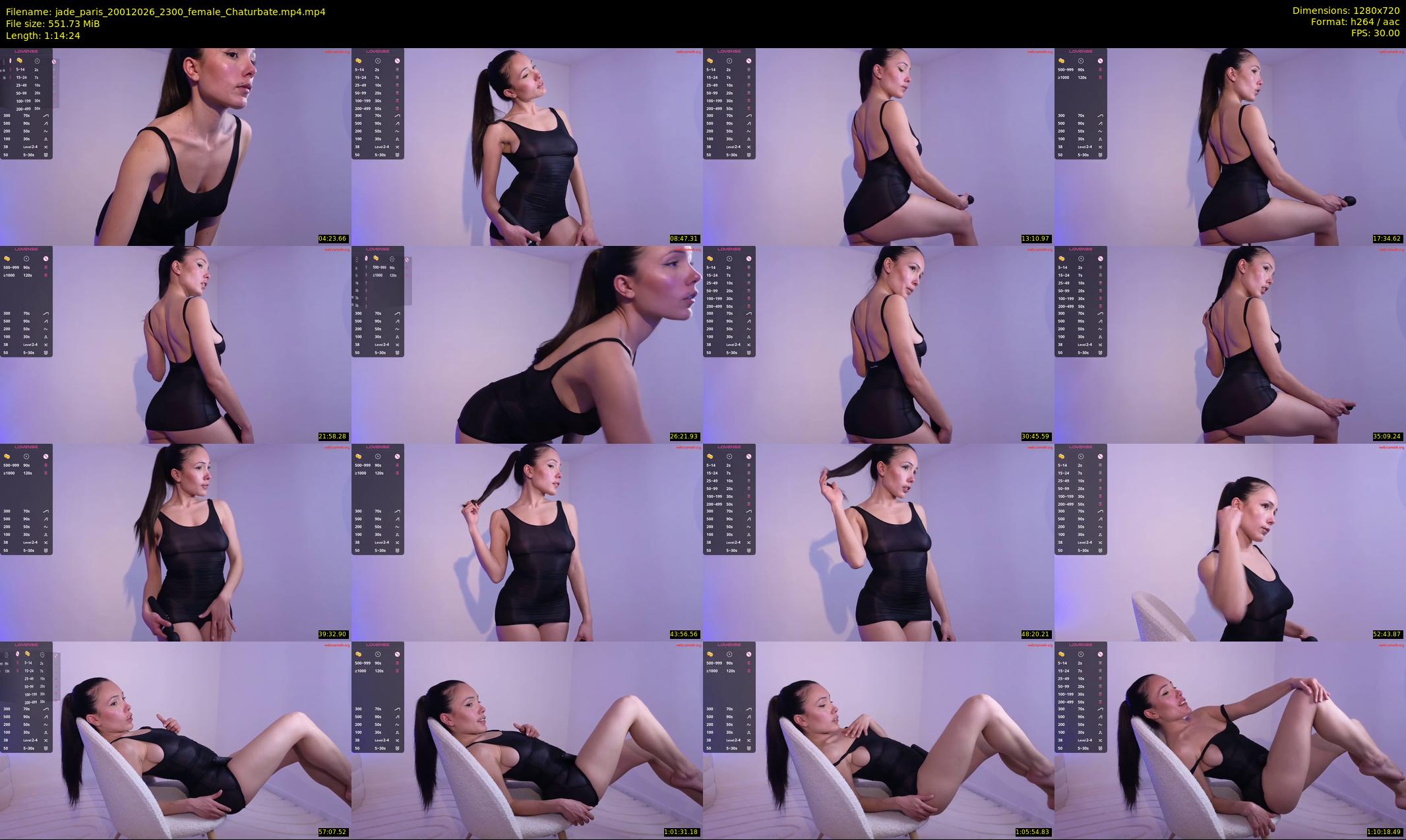 jade_paris — 75 minute Chaturbate female cam show recording, 720p, Jan 20, 2026