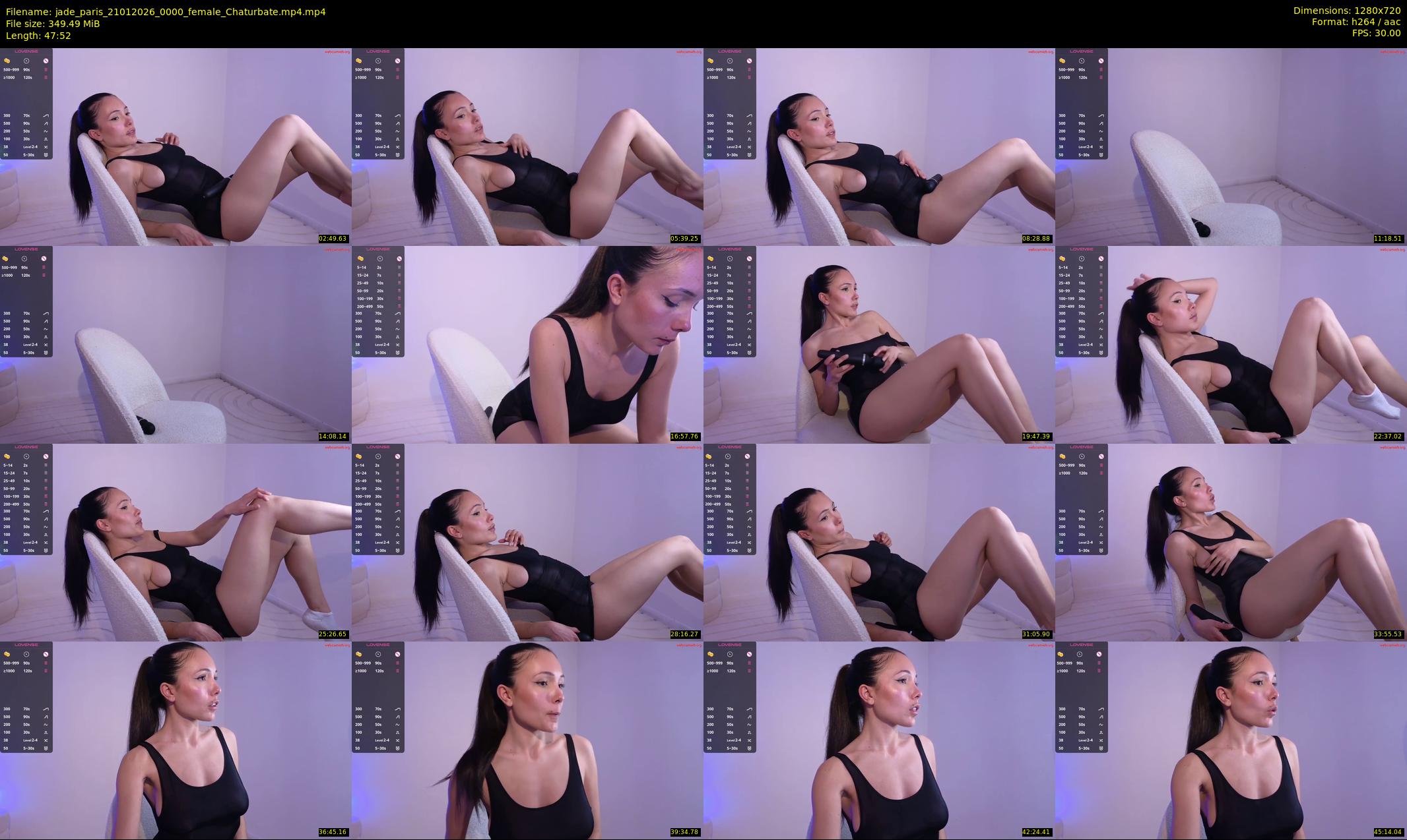 jade_paris — 48 minute Chaturbate female cam show recording, 720p, Jan 21, 2026
