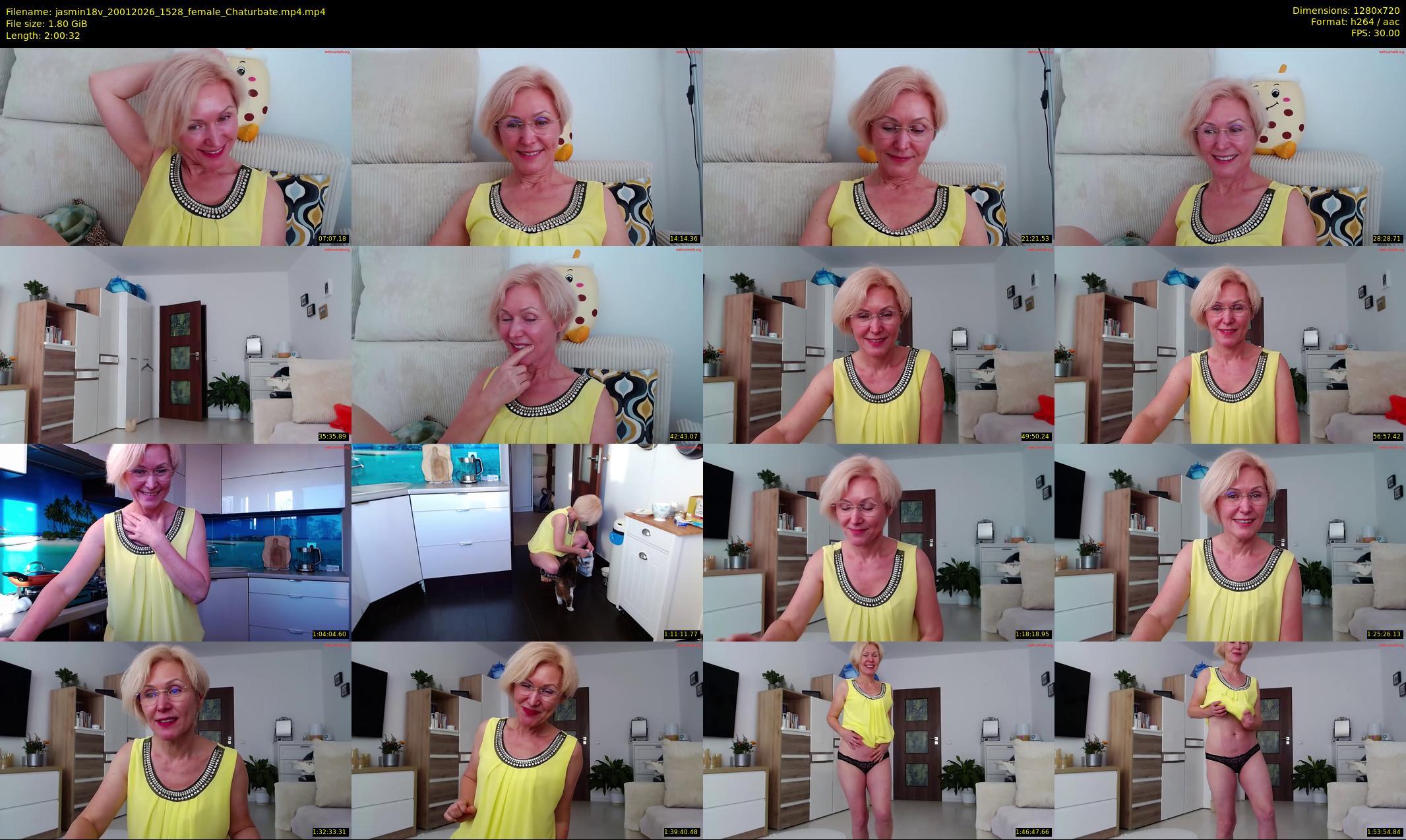 jasmin18v — 121 minute Chaturbate female cam show recording, 720p, Jan 20, 2026