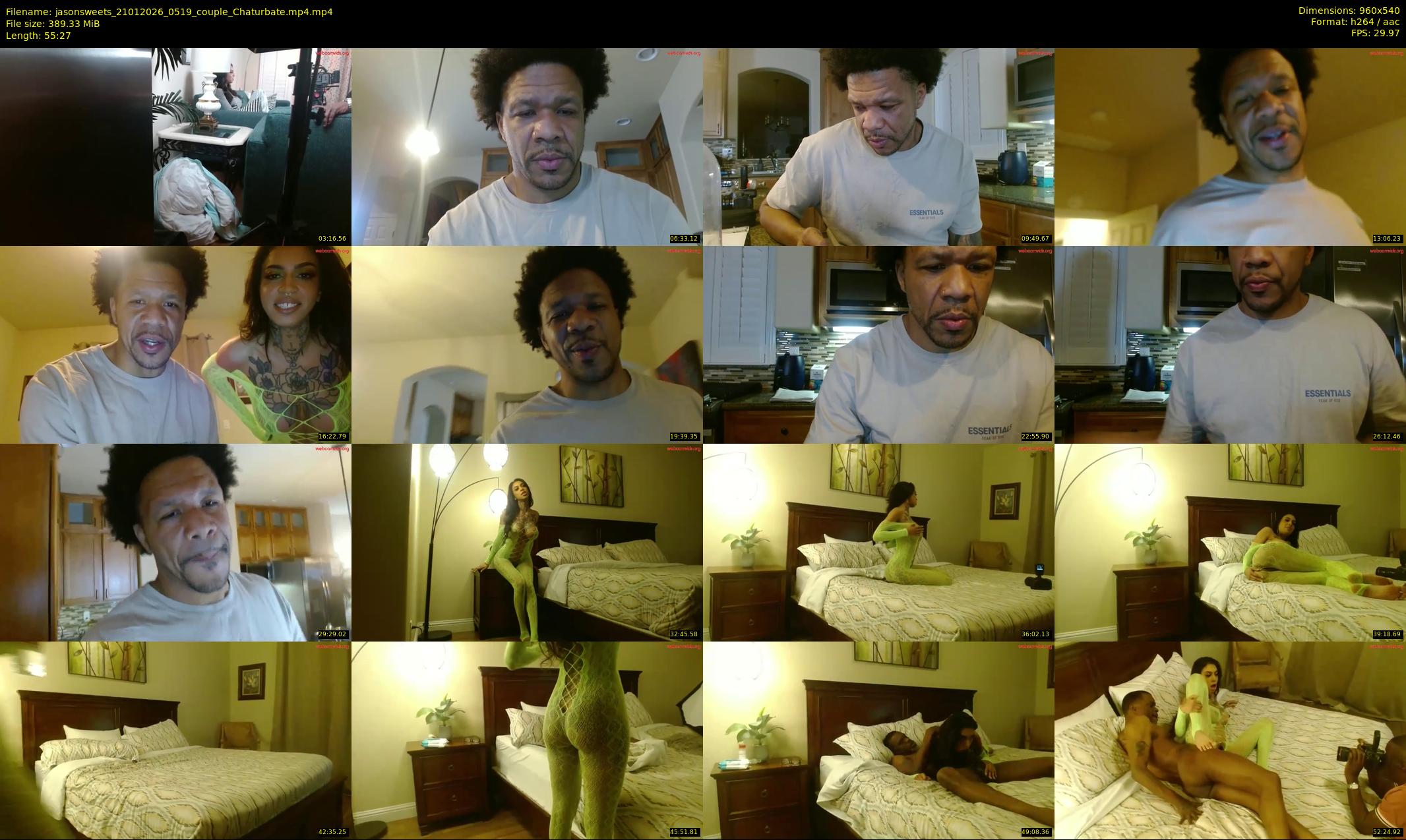jasonsweets — 56 minute Chaturbate couple cam show recording, 480p, Jan 21, 2026