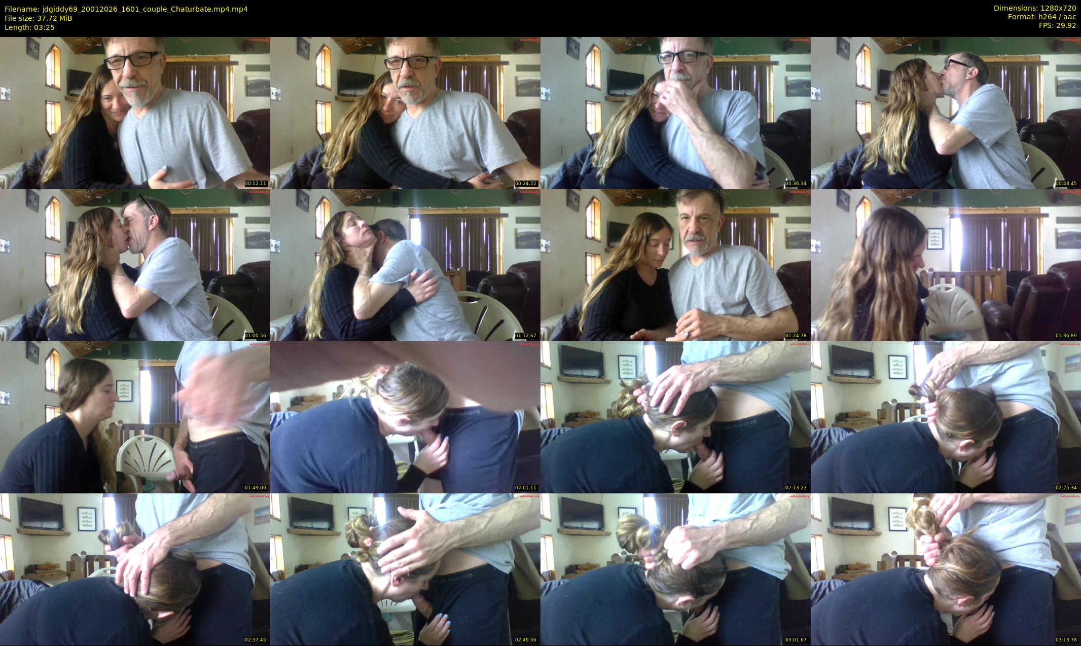 jdgiddy69 — 4 minute Chaturbate couple cam show recording, 720p, Jan 20, 2026