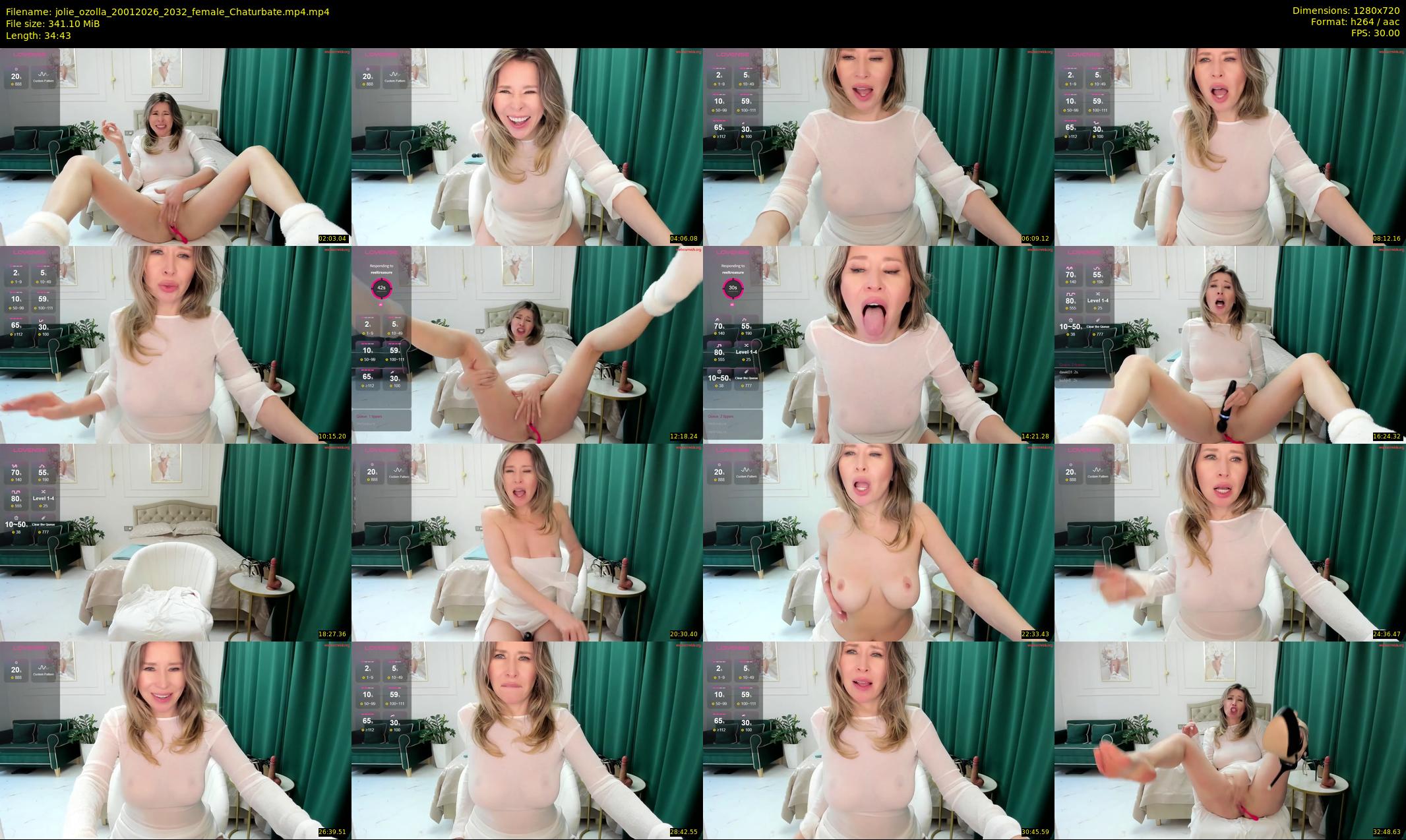 jolie_ozolla — 35 minute Chaturbate female cam show recording, 720p, Jan 20, 2026