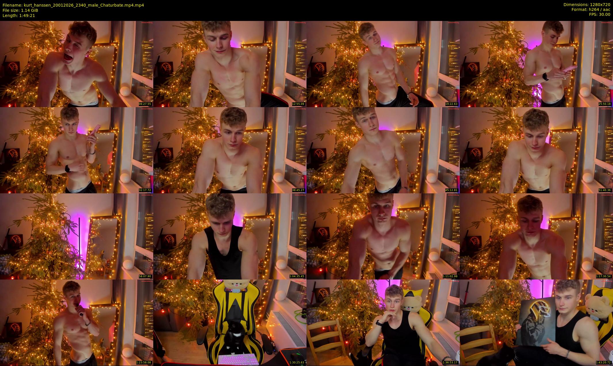 kurt_hanssen — 110 minute Chaturbate male cam show recording, 720p, Jan 20, 2026