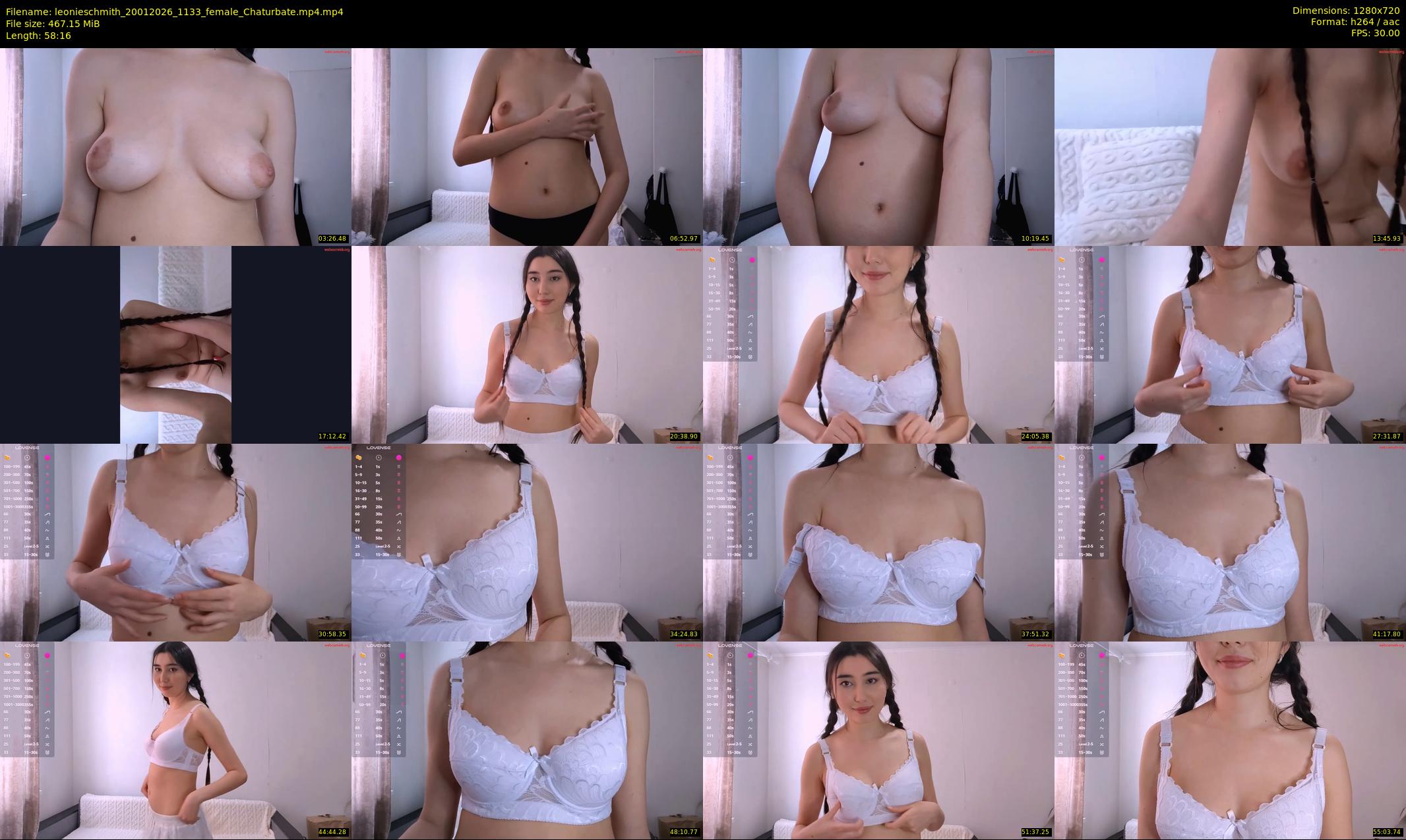 leonieschmith — 59 minute Chaturbate female cam show recording, 720p, Jan 20, 2026