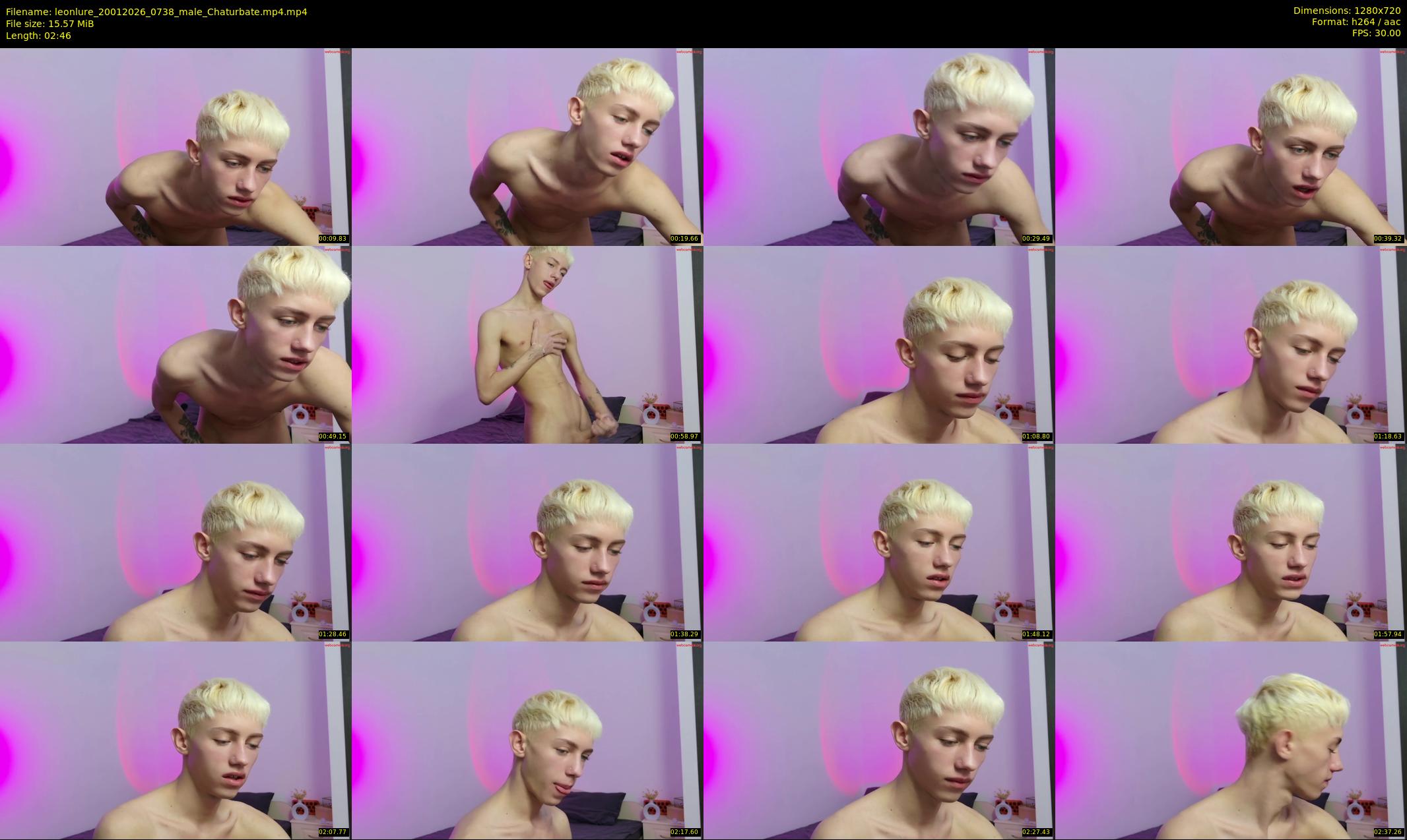 leonlure — 3 minute Chaturbate male cam show recording, 720p, Jan 20, 2026