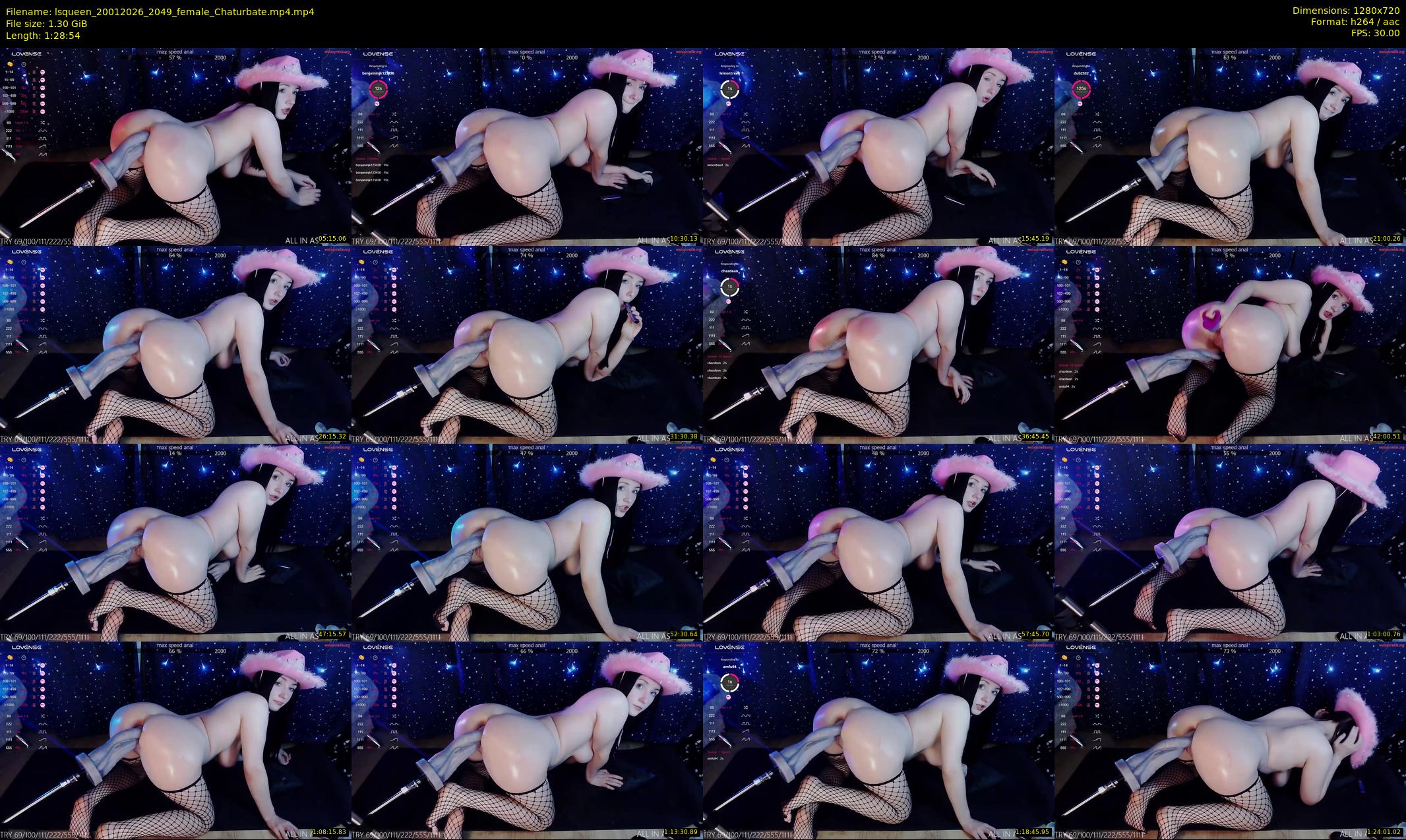 lsqueen — 89 minute Chaturbate female cam show recording, 720p, Jan 20, 2026