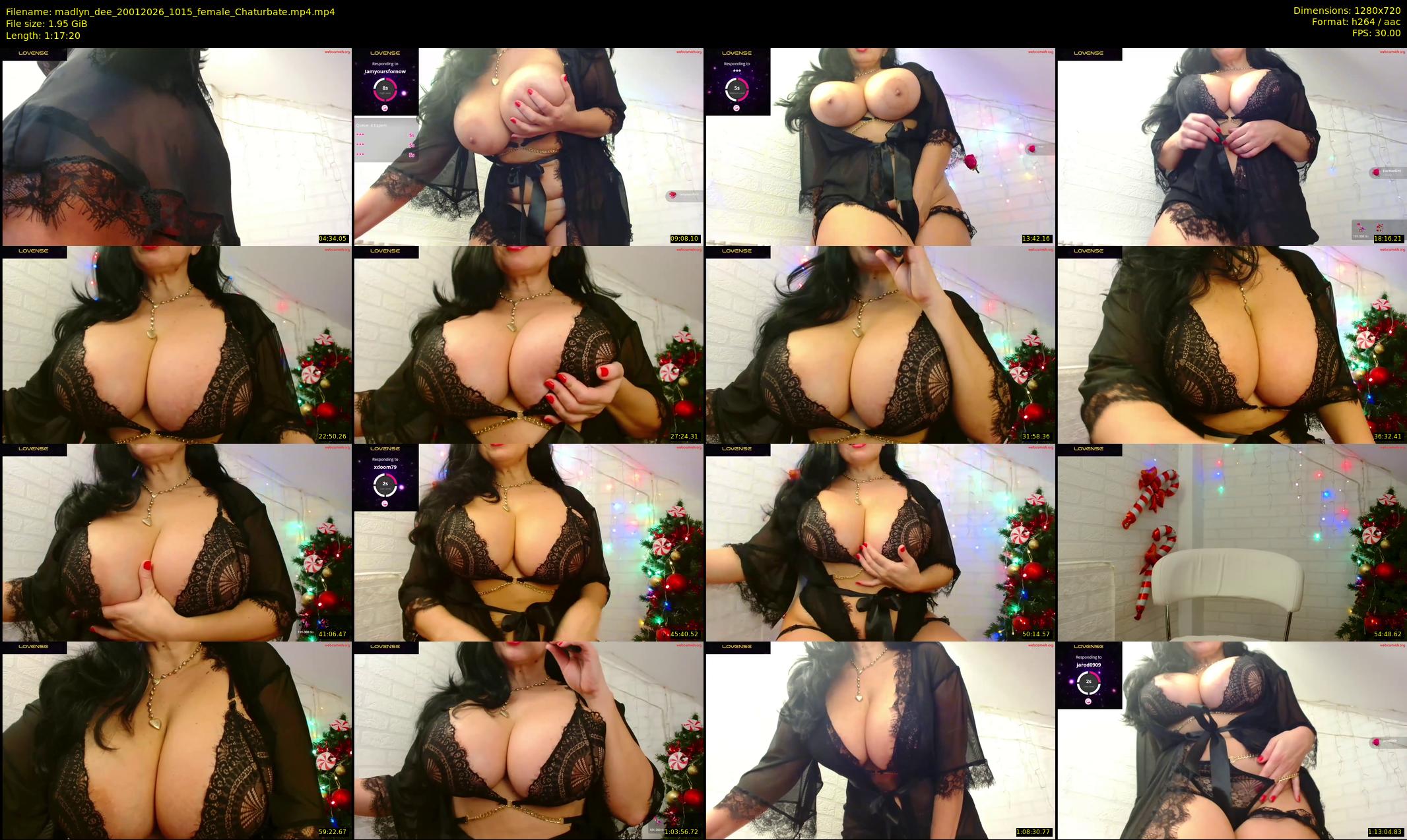 madlyn_dee — 78 minute Chaturbate female cam show recording, 720p, Jan 20, 2026