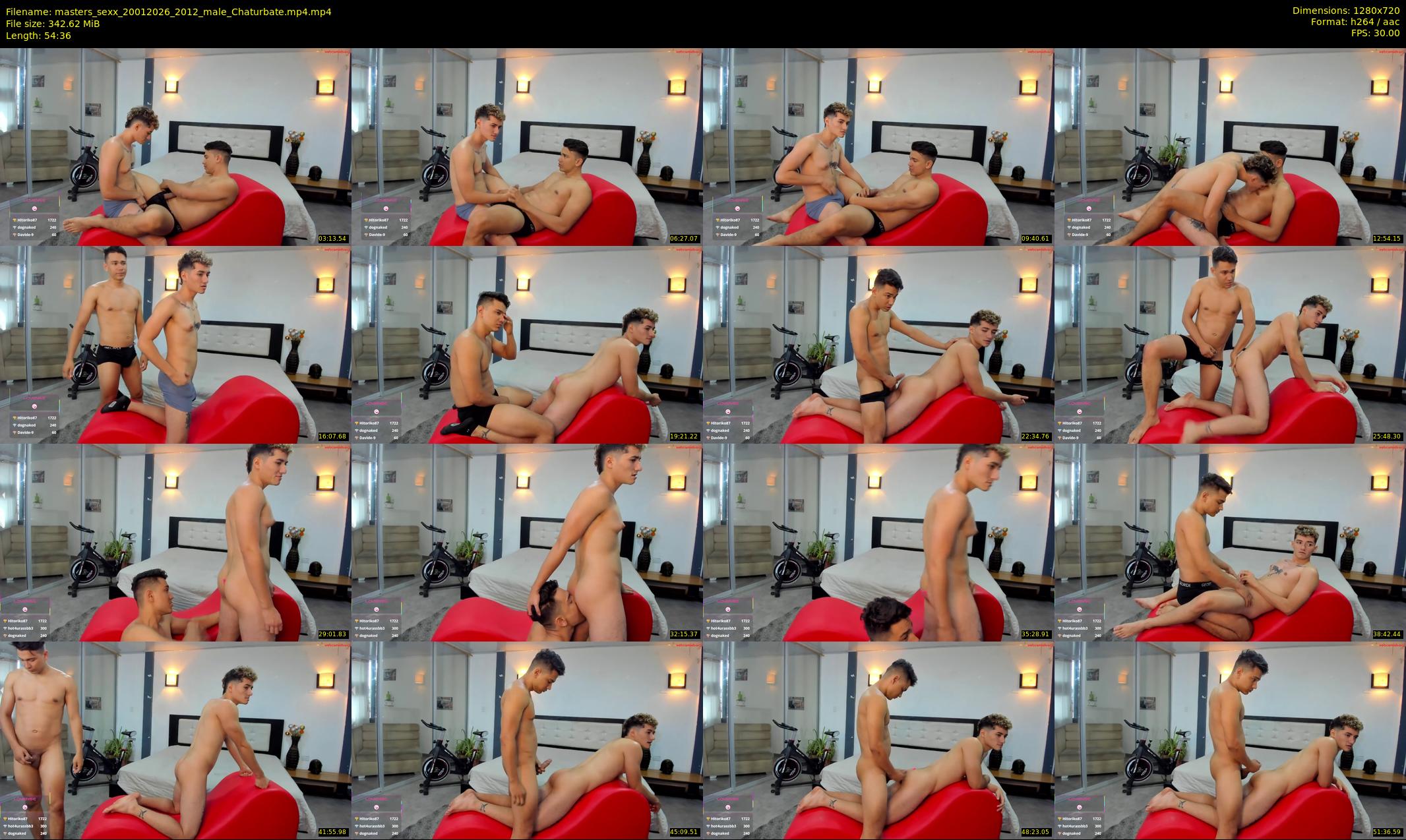 masters_sexx — 55 minute Chaturbate male cam show recording, 720p, Jan 20, 2026