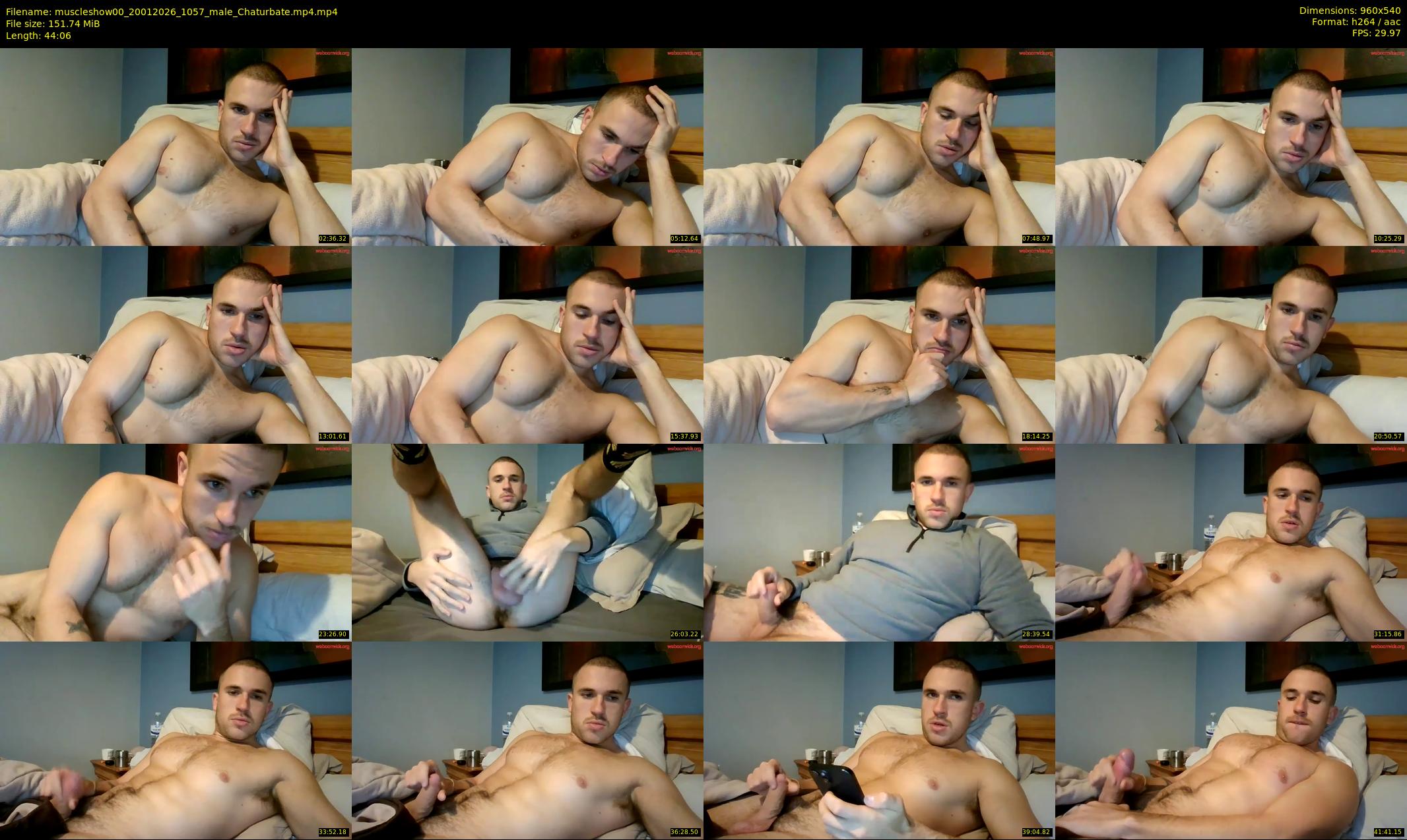 muscleshow00 — 45 minute Chaturbate male cam show recording, 480p, Jan 20, 2026