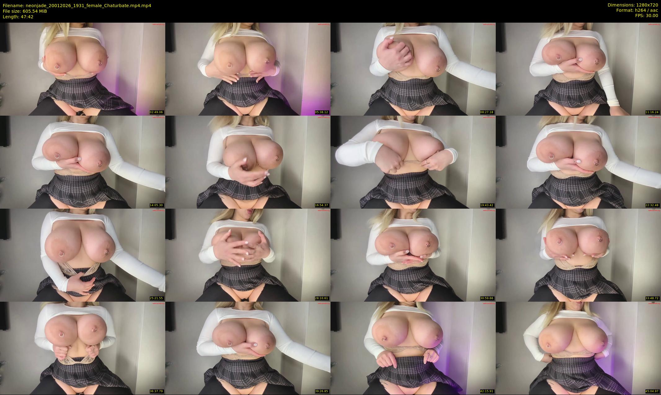 neonjade — 48 minute Chaturbate female cam show recording, 720p, Jan 20, 2026