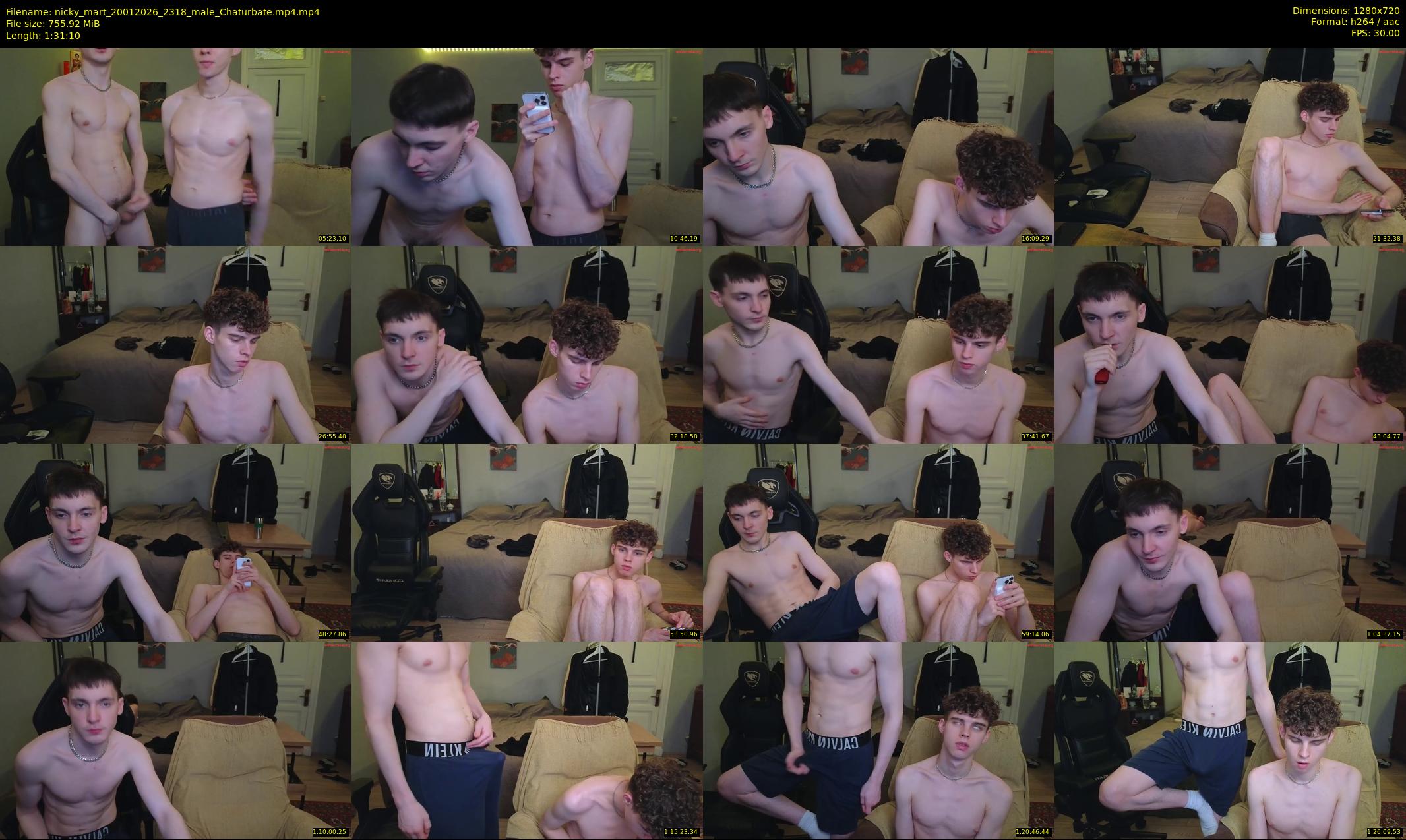 nicky_mart — 92 minute Chaturbate male cam show recording, 720p, Jan 20, 2026