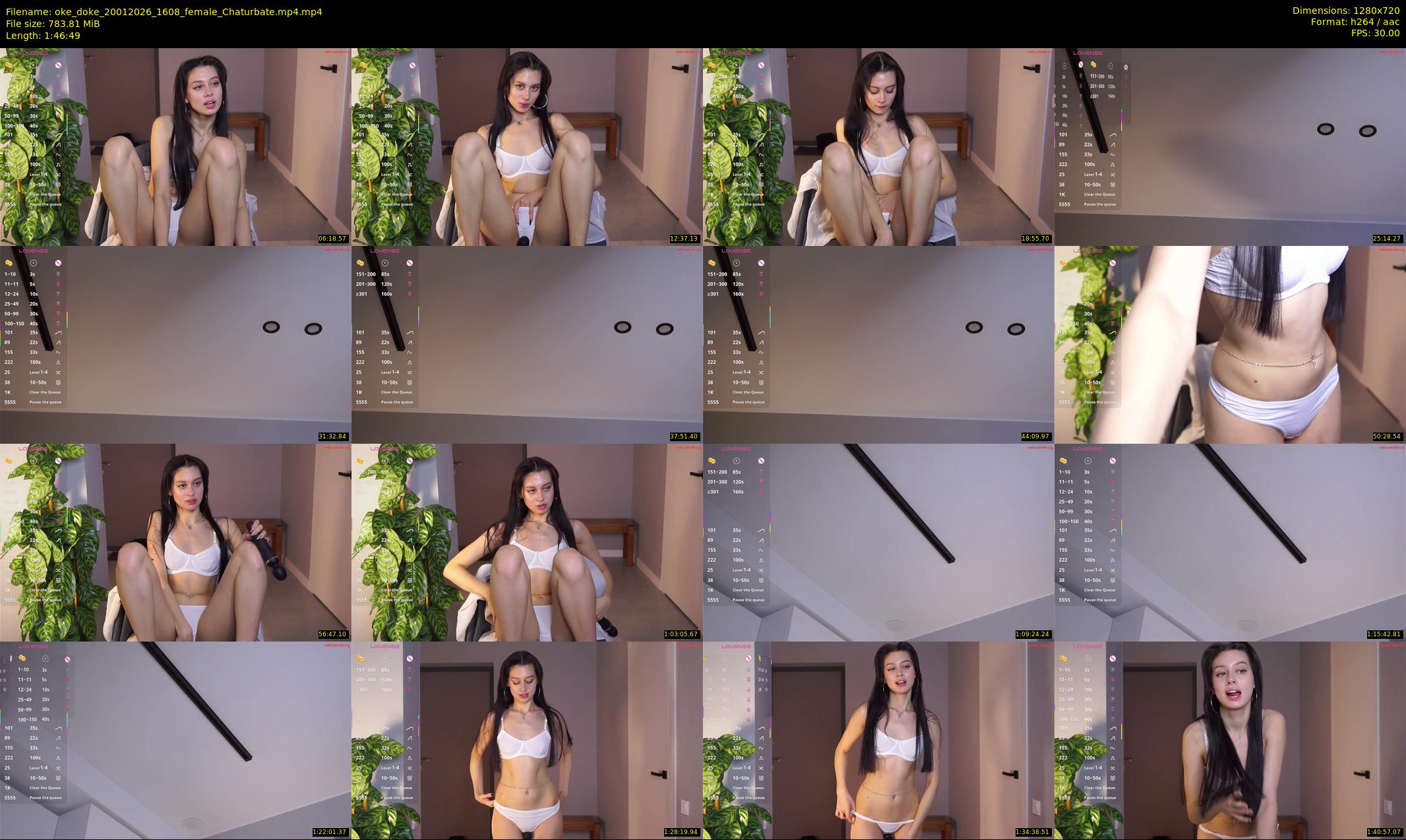 oke_doke — 107 minute Chaturbate female cam show recording, 720p, Jan 20, 2026