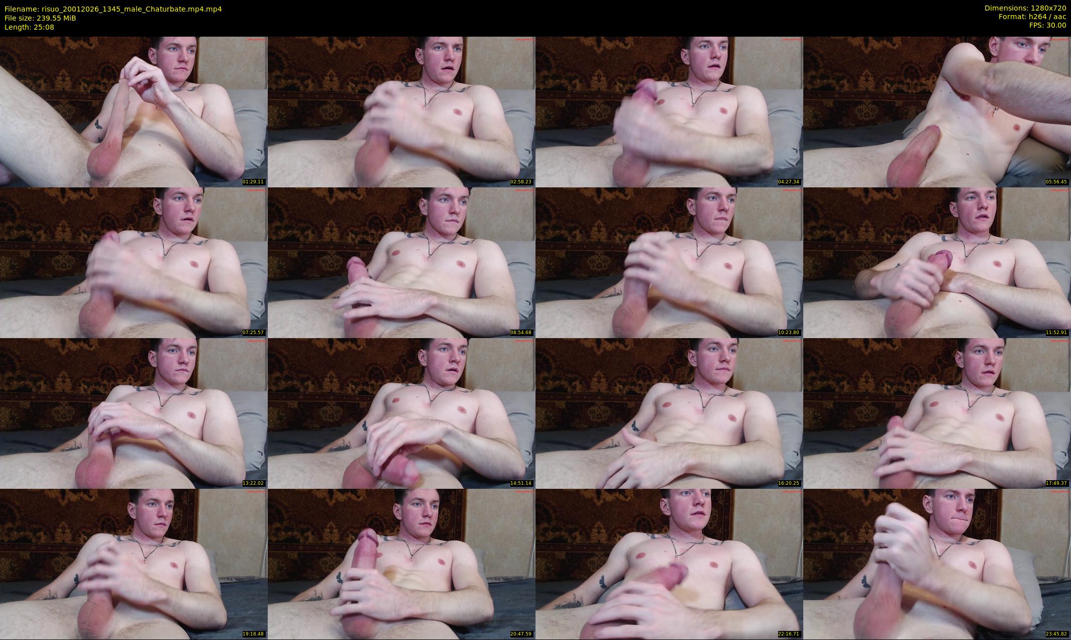 risuo — 26 minute Chaturbate male cam show recording, 720p, Jan 20, 2026