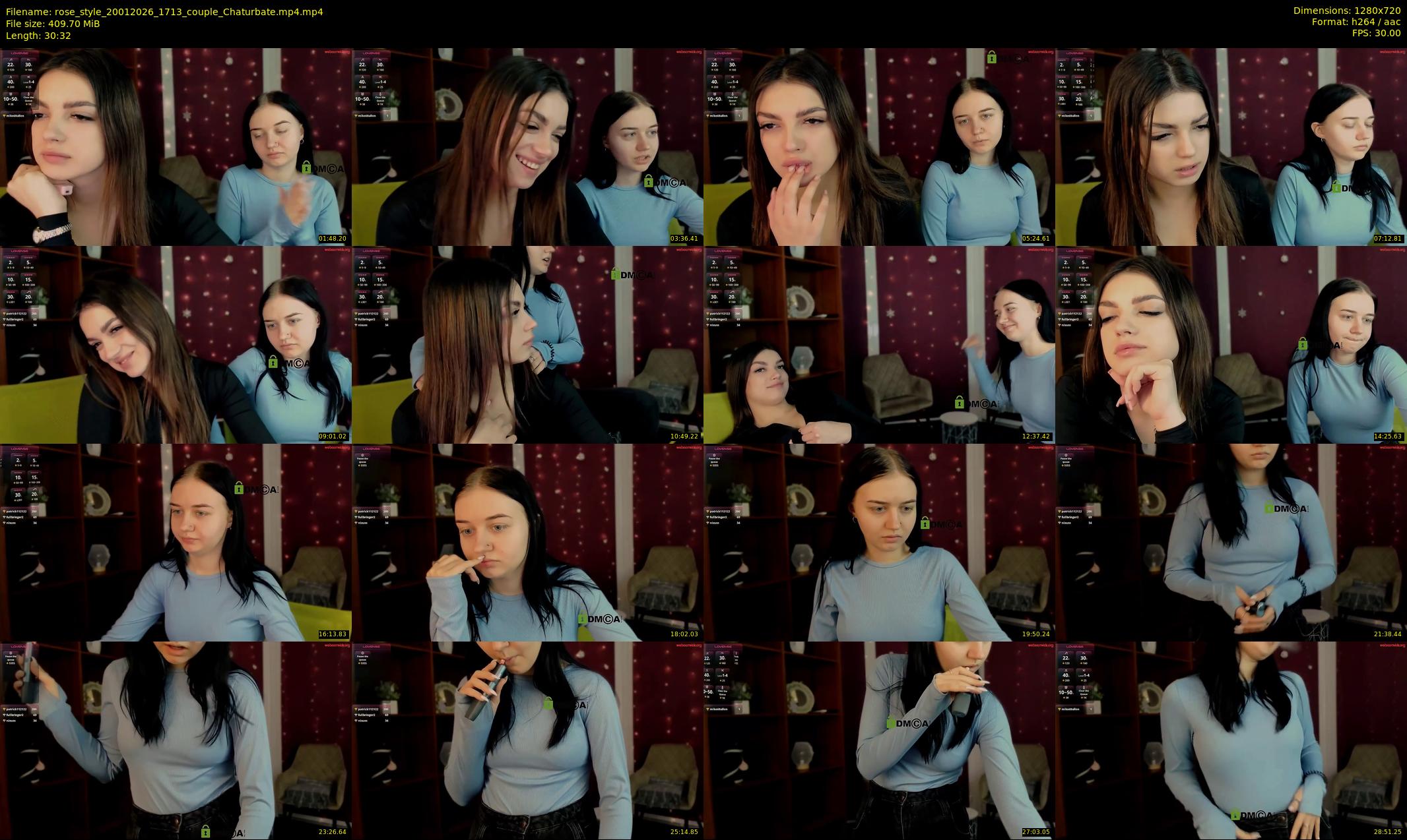 rose_style — 31 minute Chaturbate couple cam show recording, 720p, Jan 20, 2026