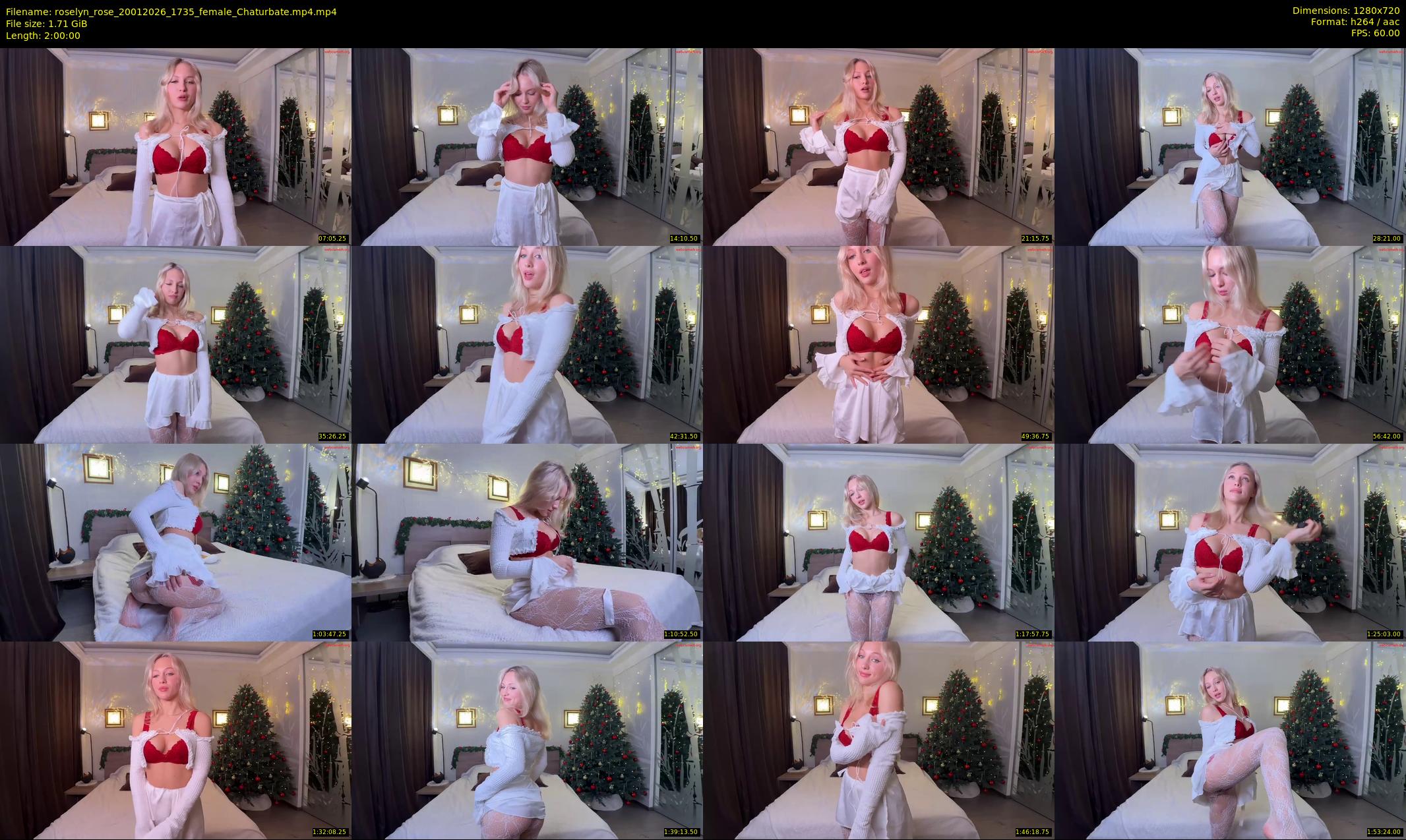 roselyn_rose — 120 minute Chaturbate female cam show recording, 720p, Jan 20, 2026