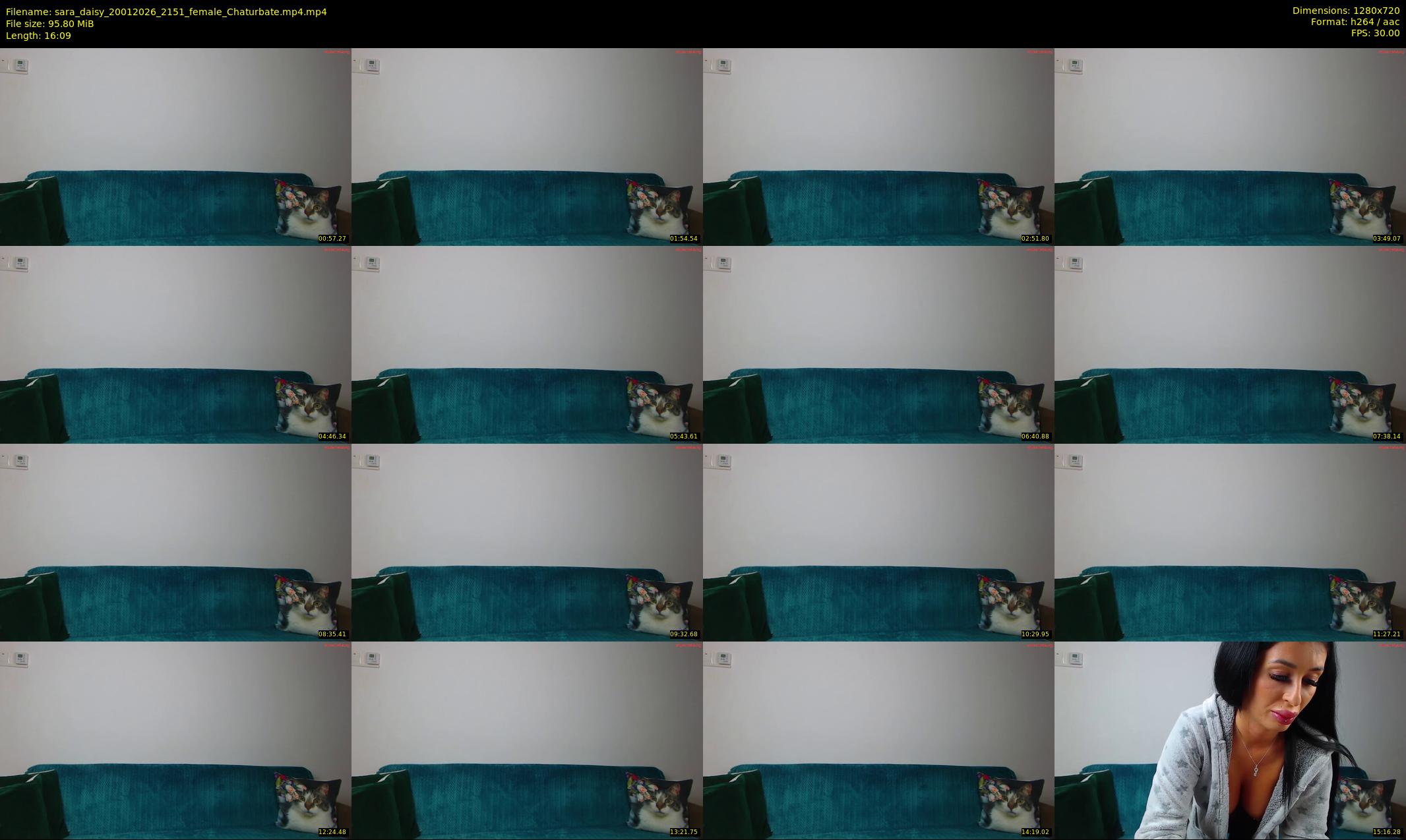 sara_daisy — 17 minute Chaturbate female cam show recording, 720p, Jan 20, 2026