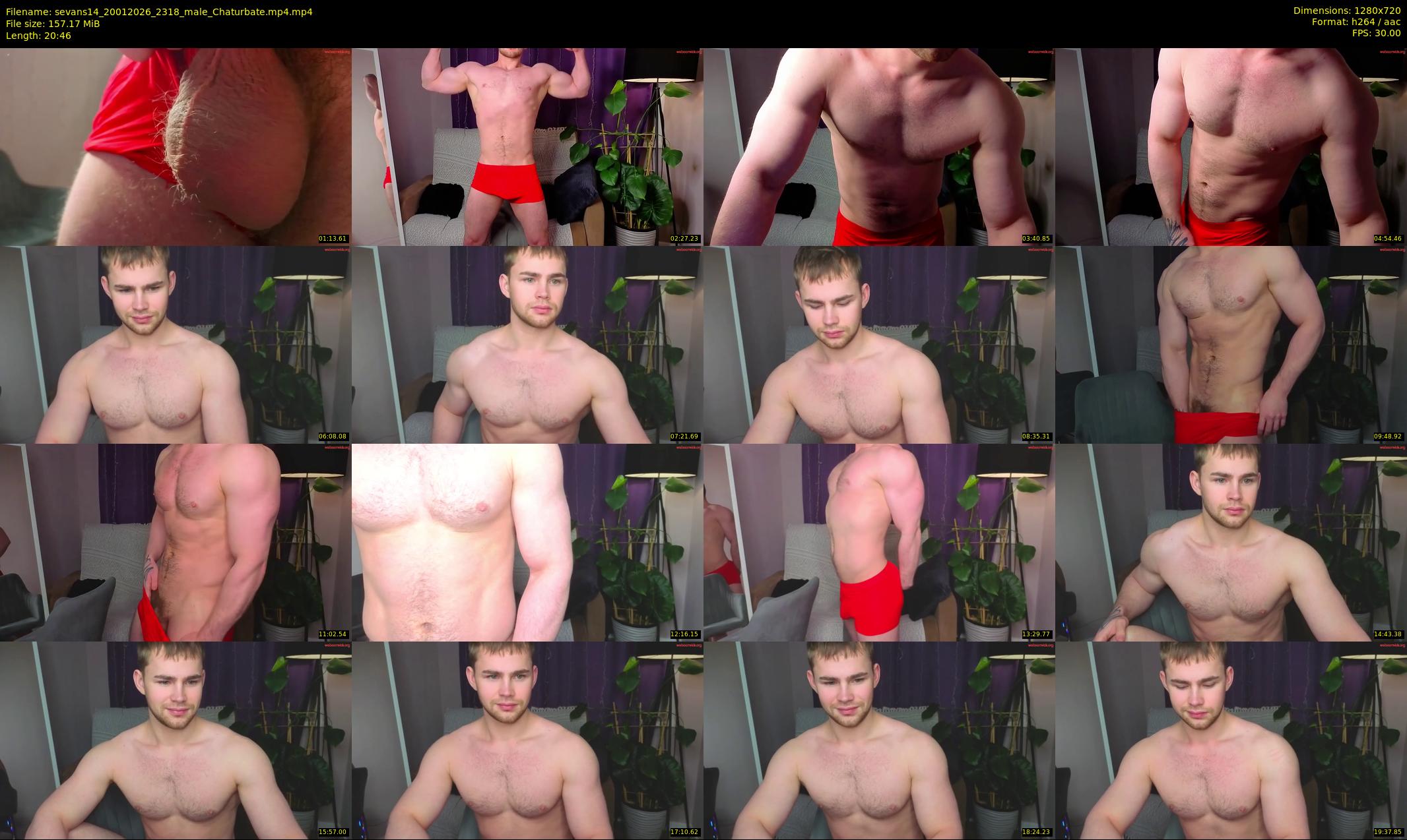 sevans14 — 21 minute Chaturbate male cam show recording, 720p, Jan 20, 2026