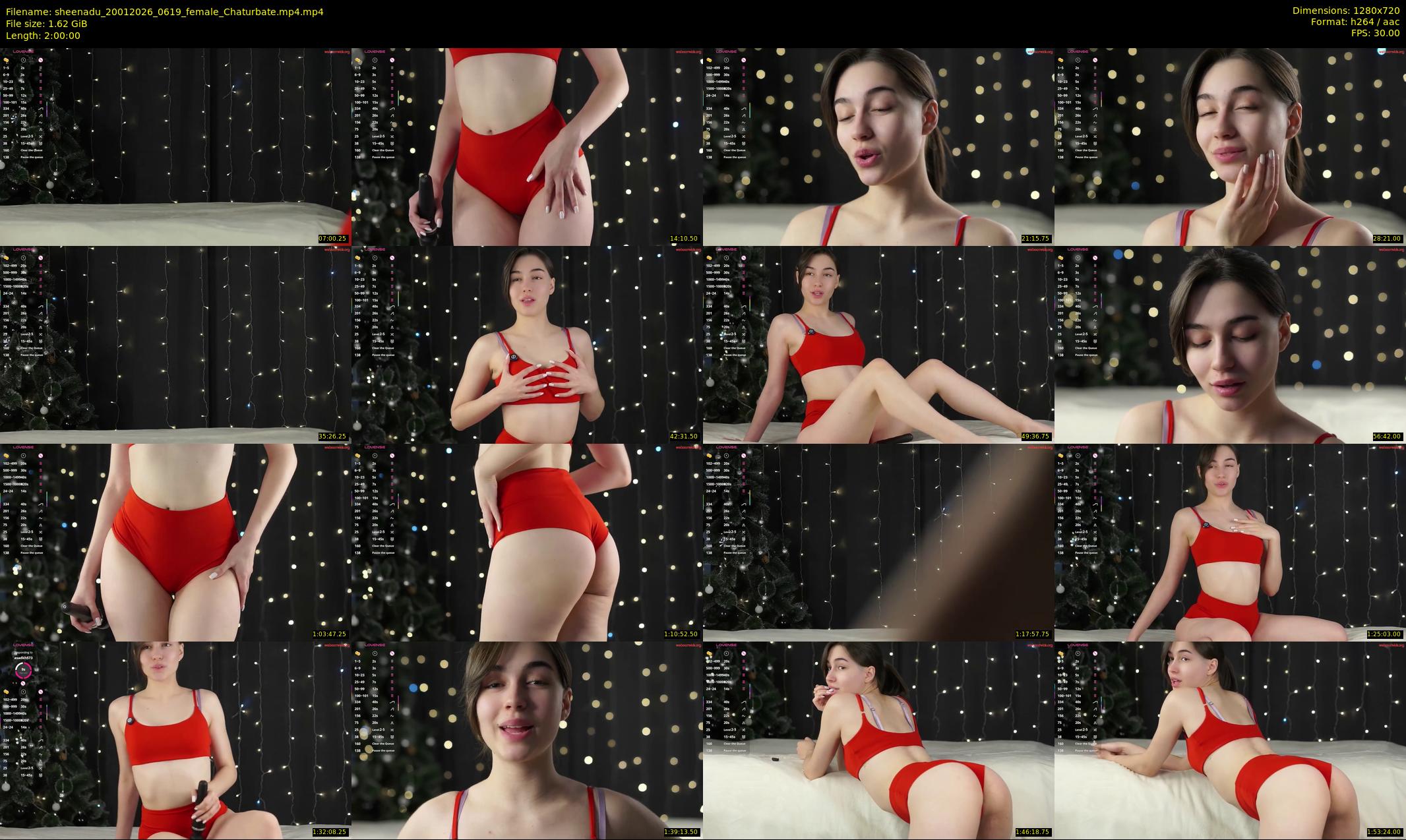 sheenadu — 120 minute Chaturbate female cam show recording, 720p, Jan 20, 2026