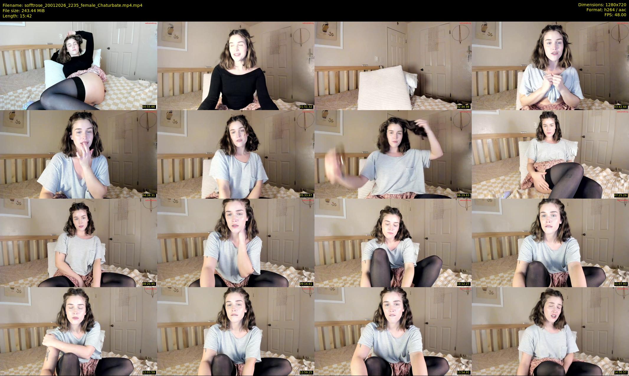 sofftrose — 16 minute Chaturbate female cam show recording, 720p, Jan 20, 2026