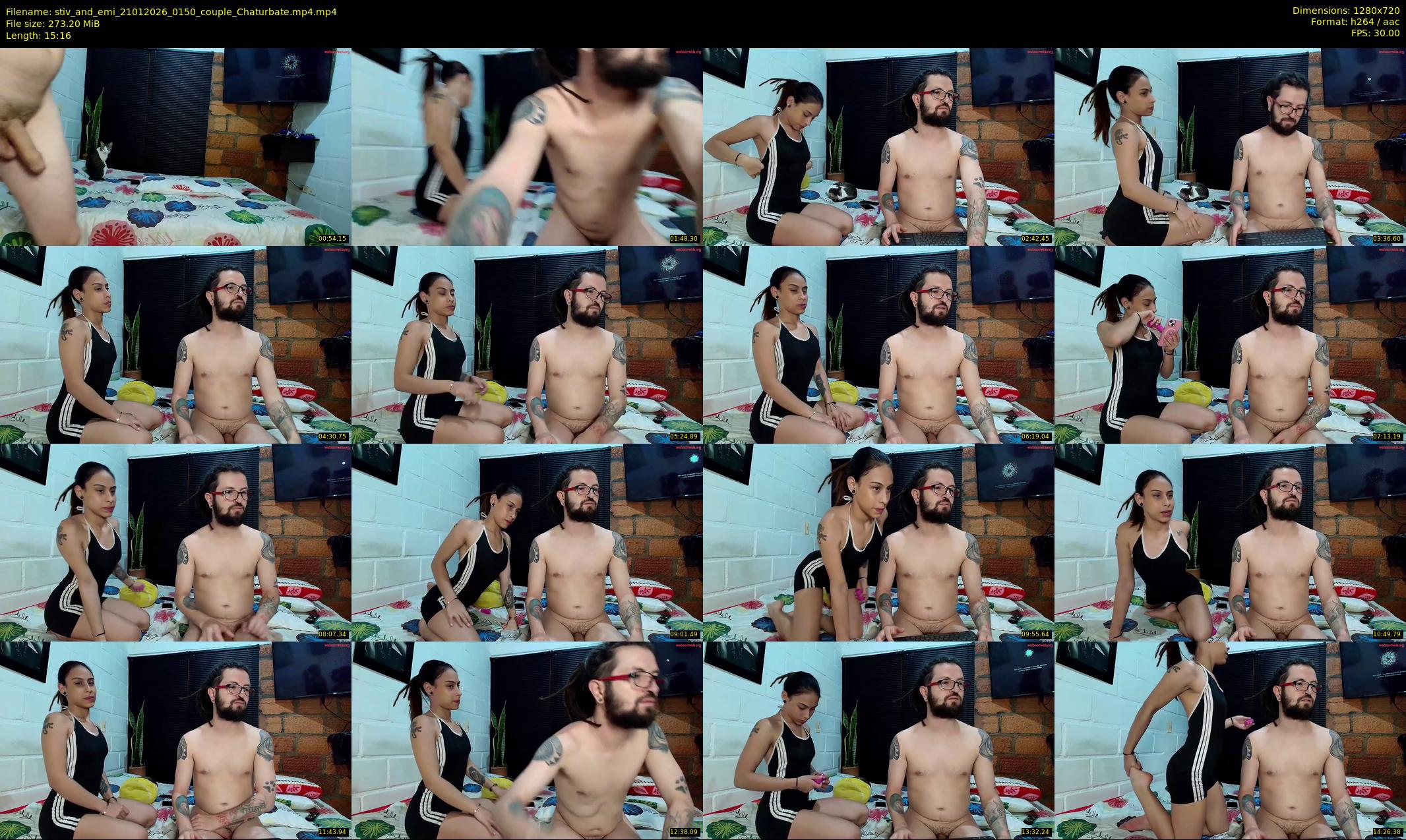 stiv_and_emi — 16 minute Chaturbate couple cam show recording, 720p, Jan 21, 2026