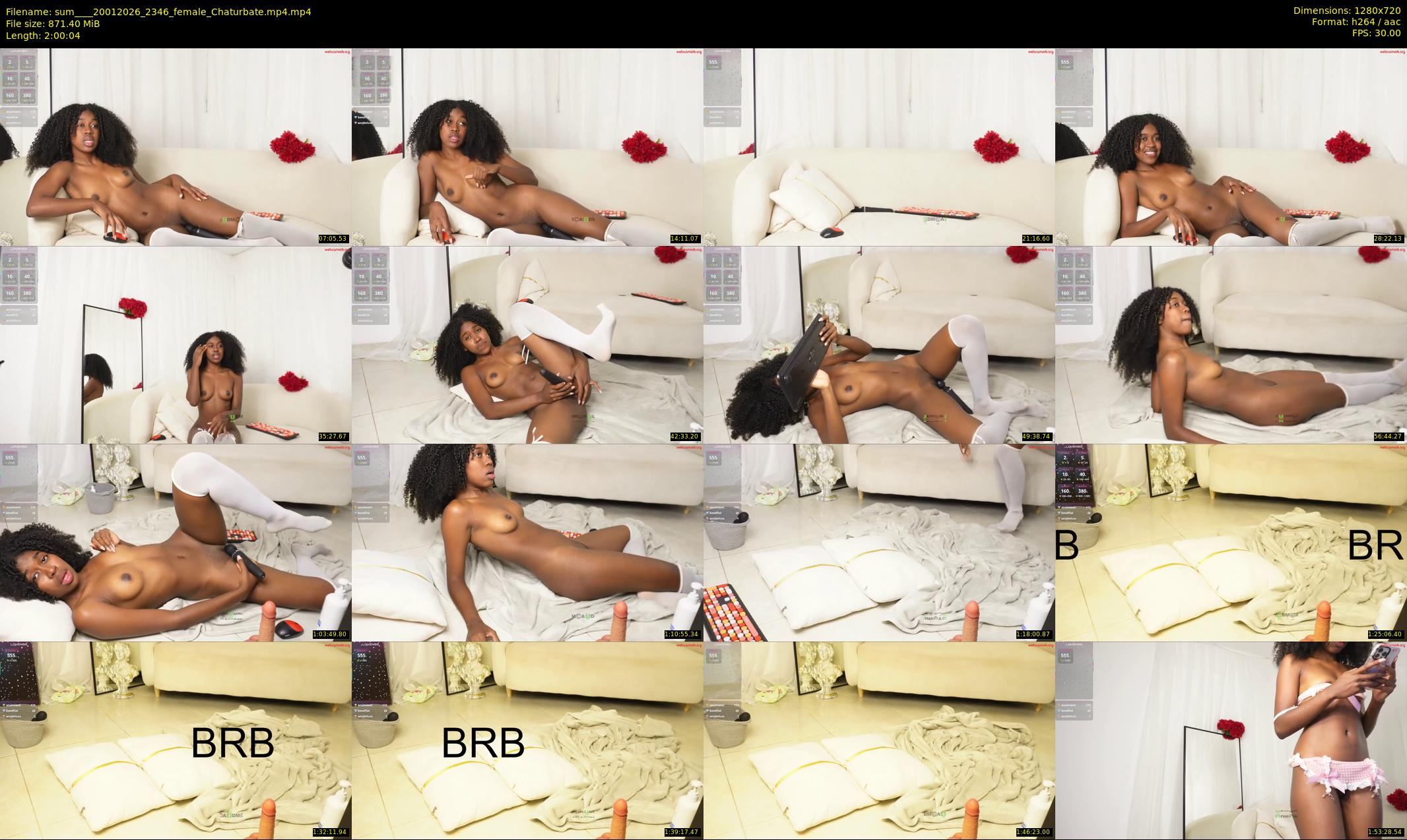sum___ — 121 minute Chaturbate female cam show recording, 720p, Jan 20, 2026