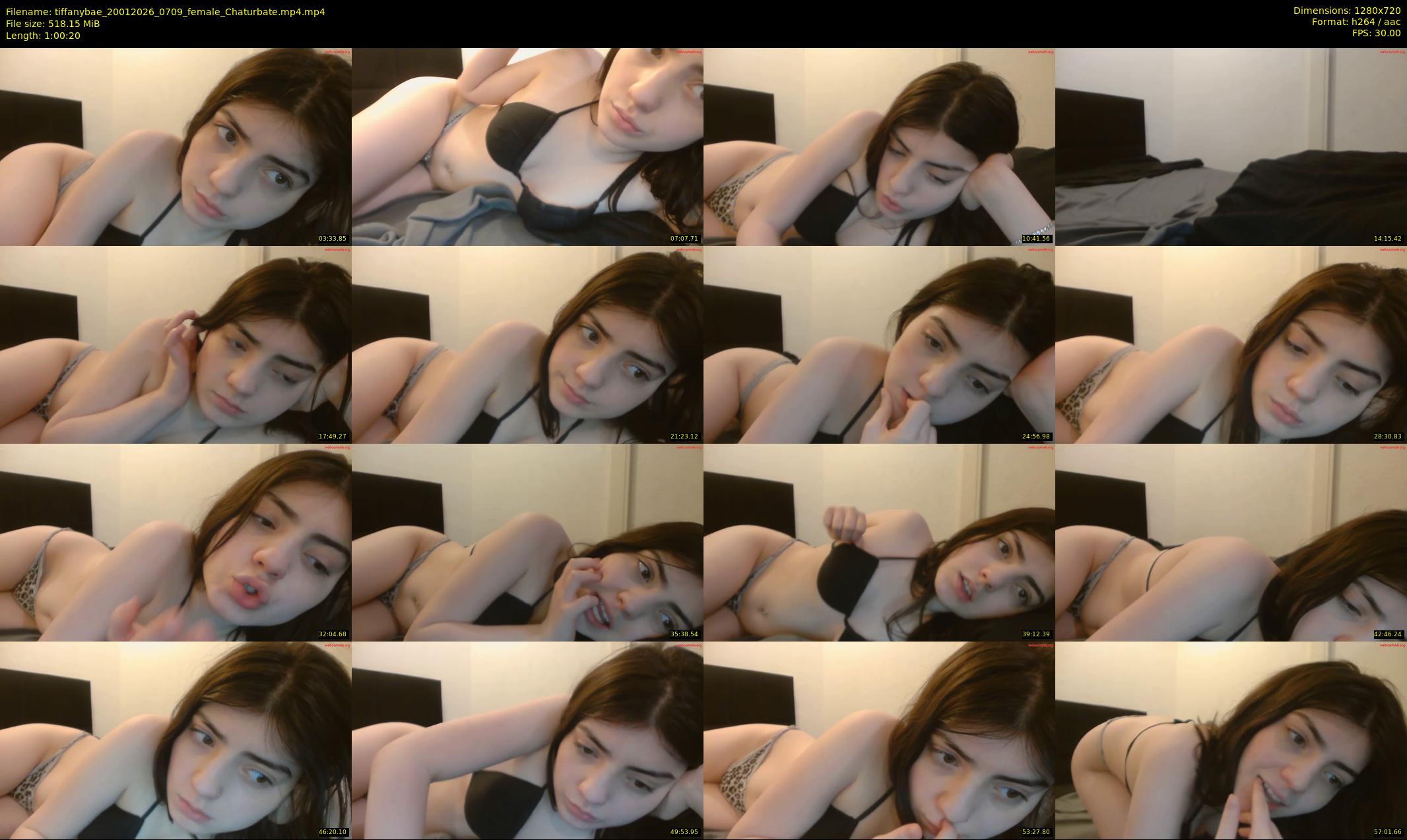 tiffanybae — 61 minute Chaturbate female cam show recording, 720p, Jan 20, 2026