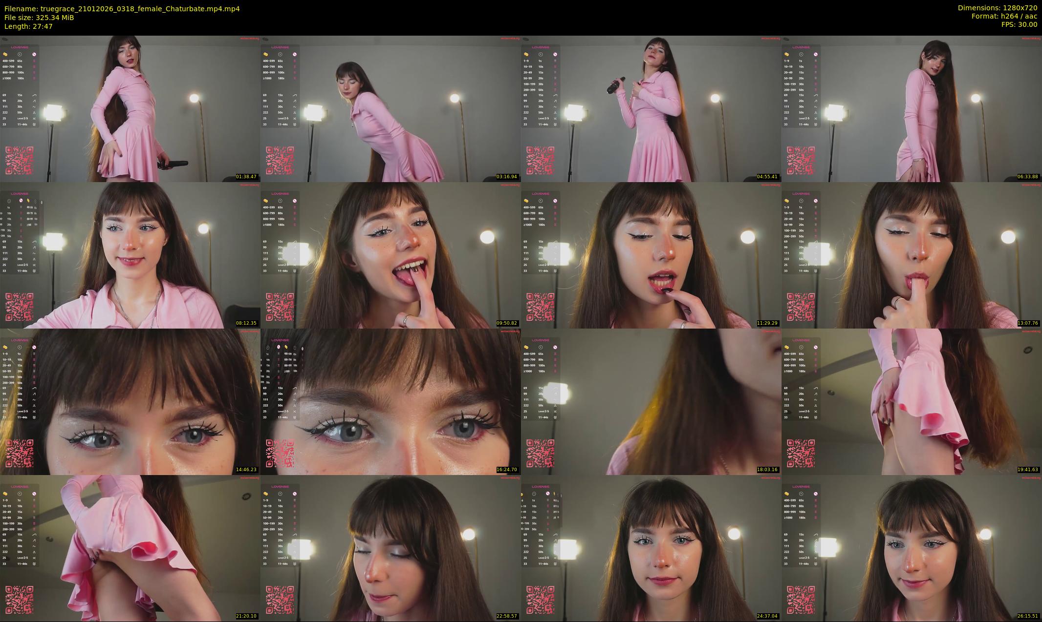 truegrace — 28 minute Chaturbate female cam show recording, 720p, Jan 21, 2026