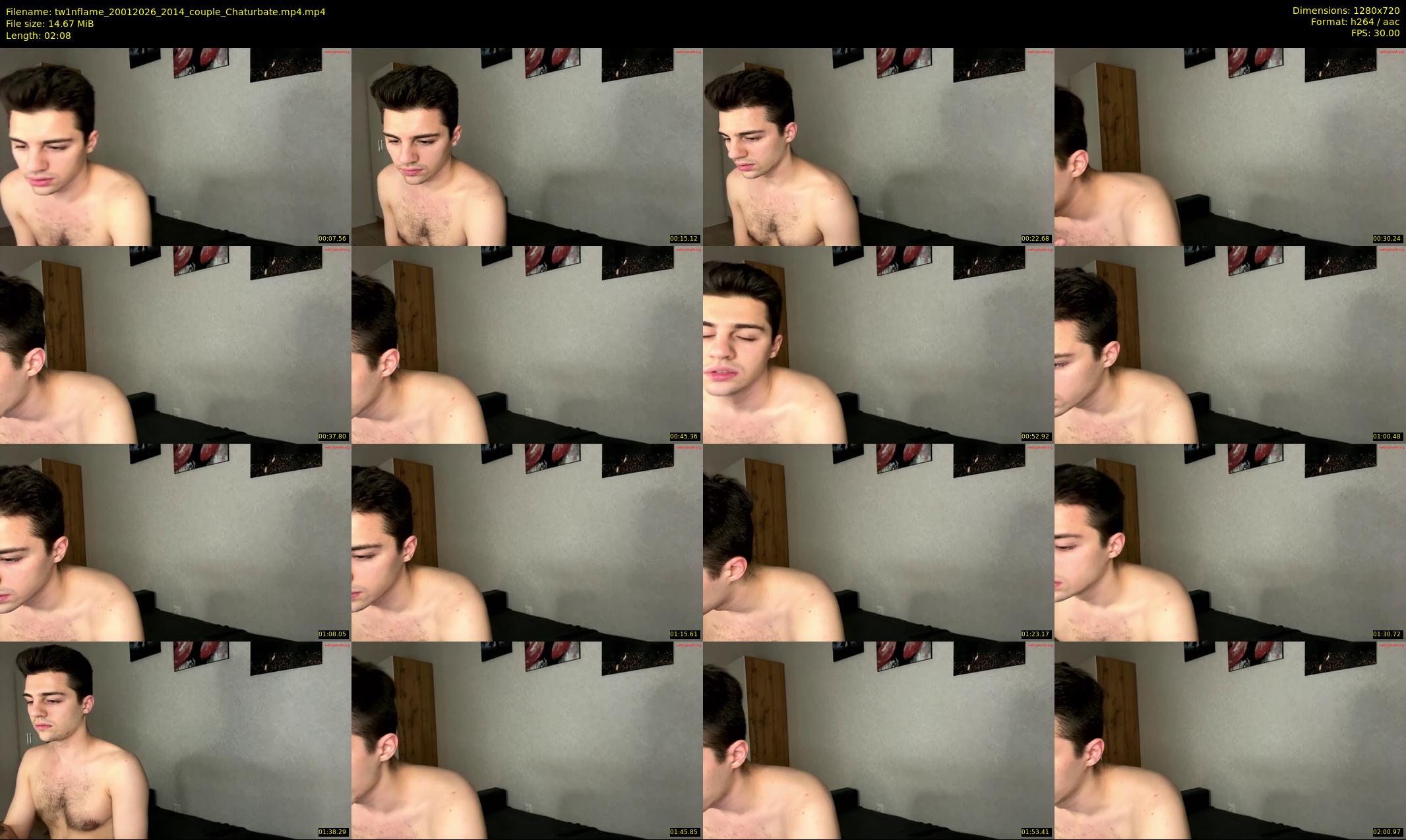 tw1nflame — 3 minute Chaturbate couple cam show recording, 720p, Jan 20, 2026