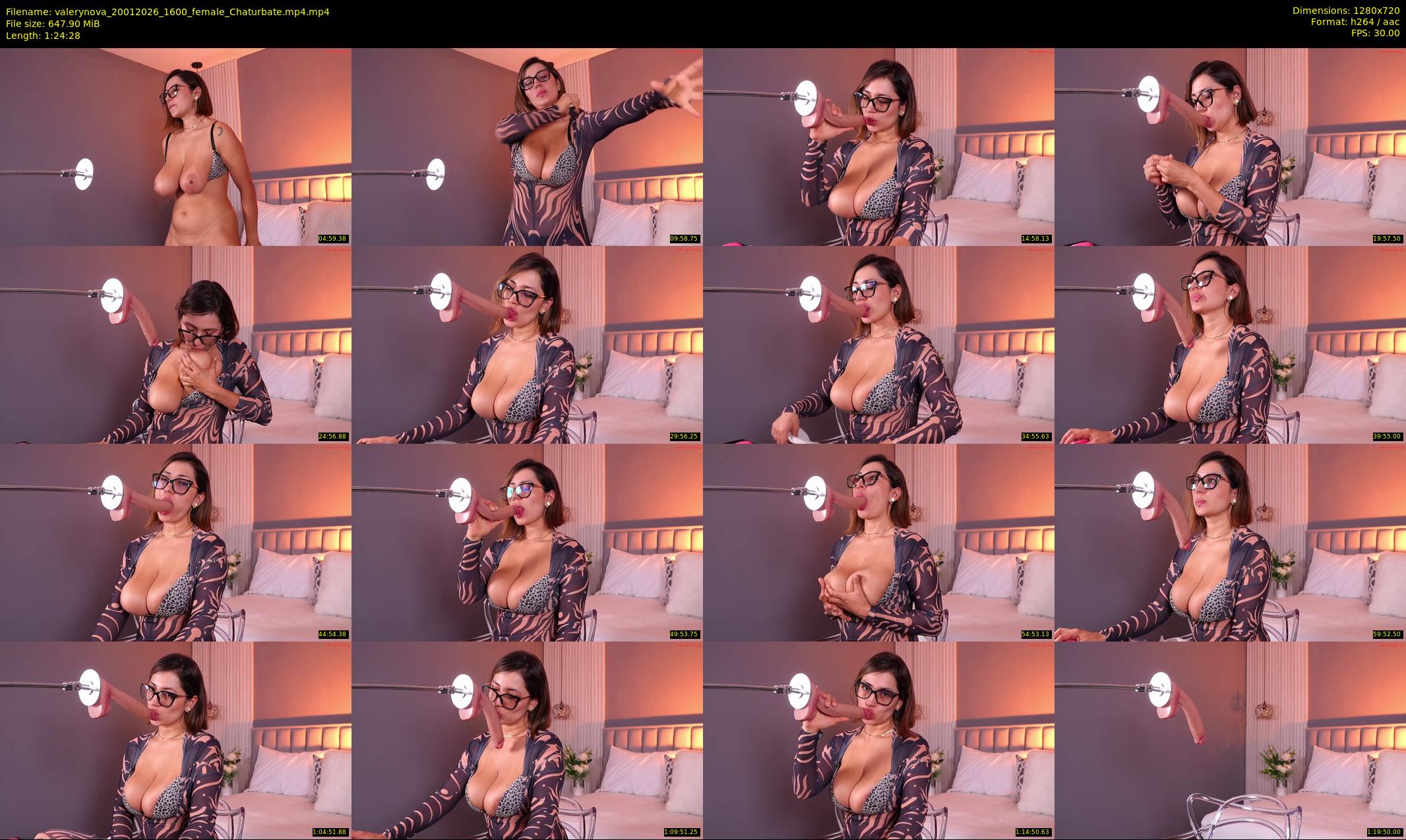 valerynova — 85 minute Chaturbate female cam show recording, 720p, Jan 20, 2026