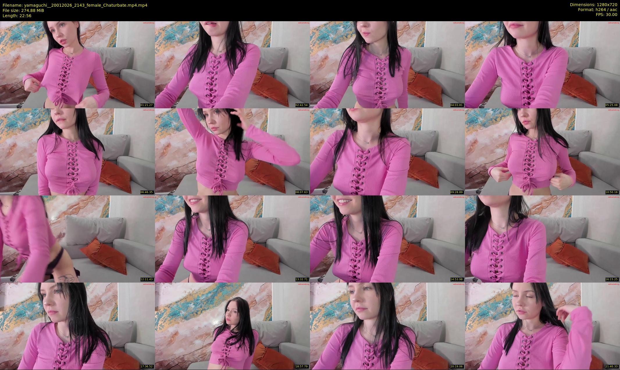 yamaguchi_ — 23 minute Chaturbate female cam show recording, 720p, Jan 20, 2026