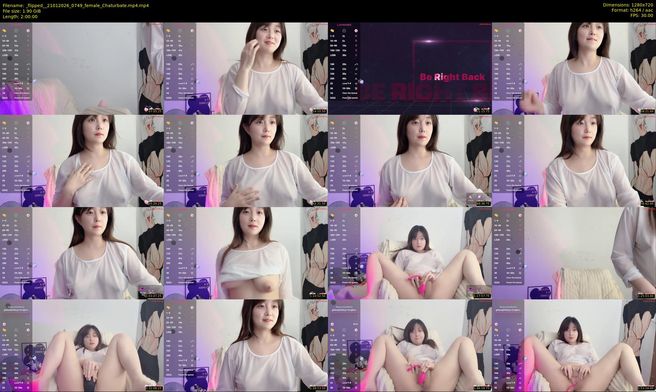 _flipped_ — 120 minute Chaturbate female cam show recording, 720p, Jan 21, 2026