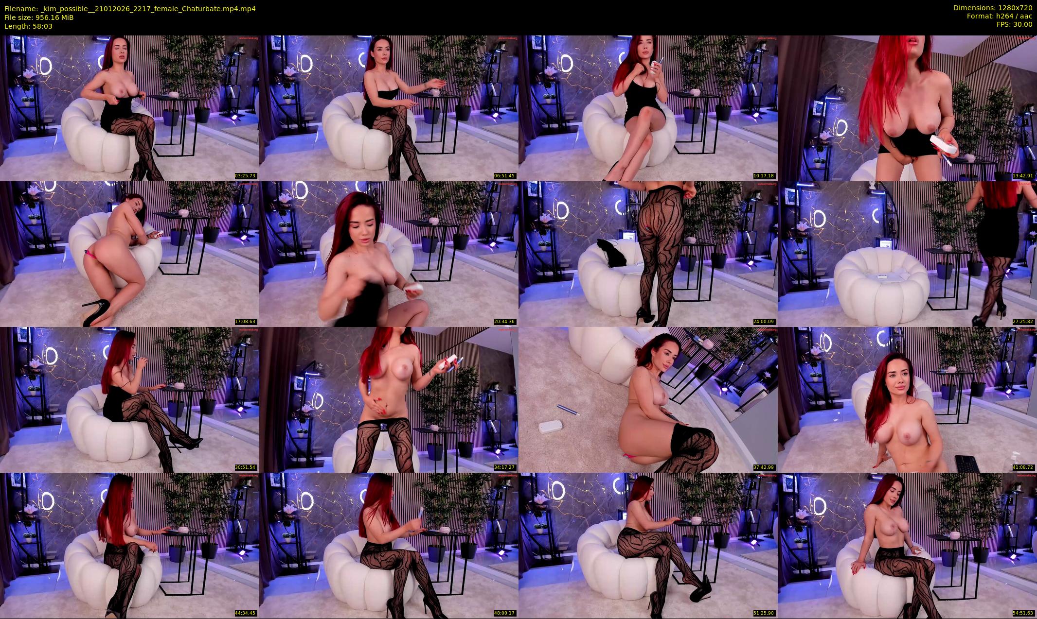 _kim_possible_ — 59 minute Chaturbate female cam show recording, 720p, Jan 21, 2026