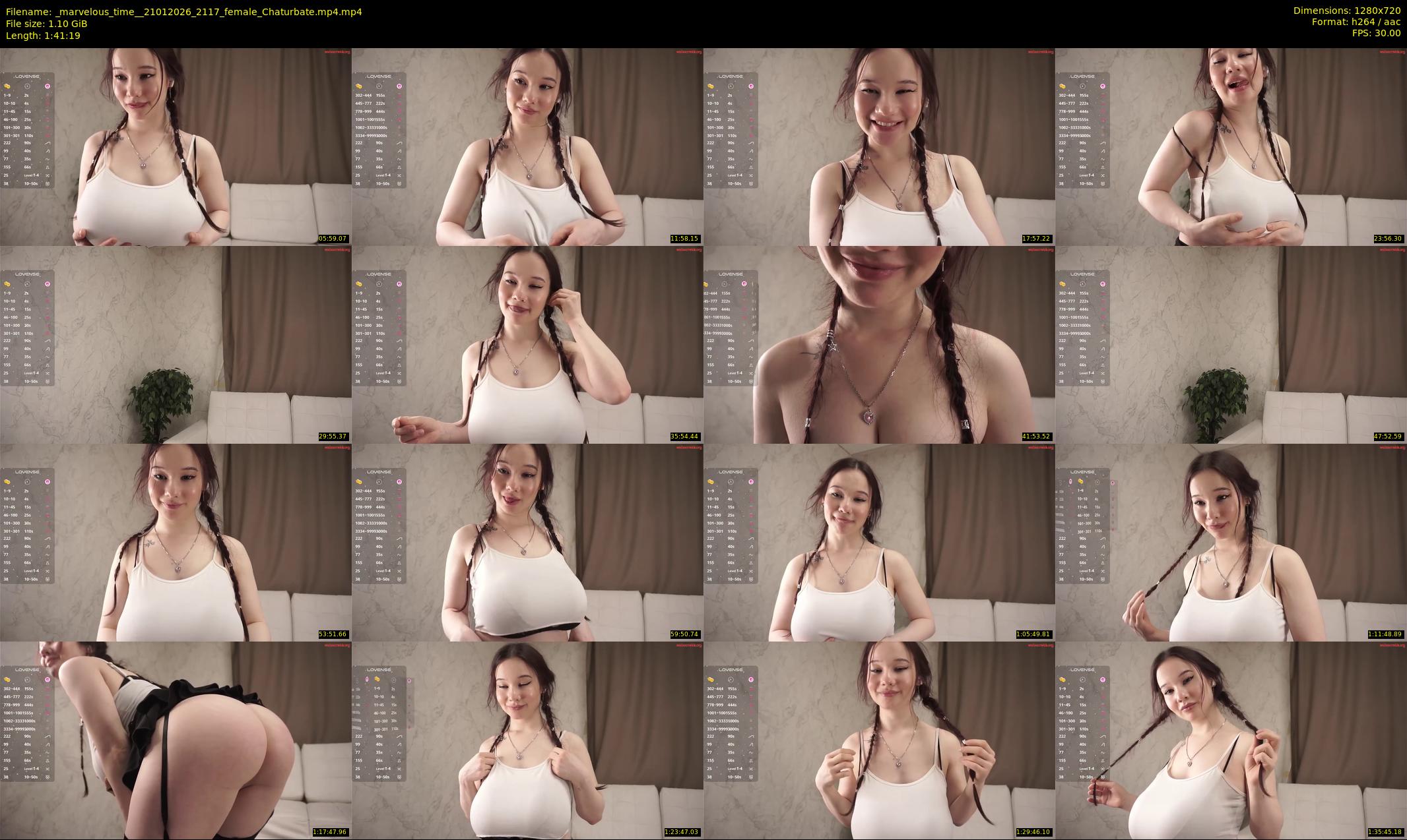 _marvelous_time_ — 102 minute Chaturbate female cam show recording, 720p, Jan 21, 2026