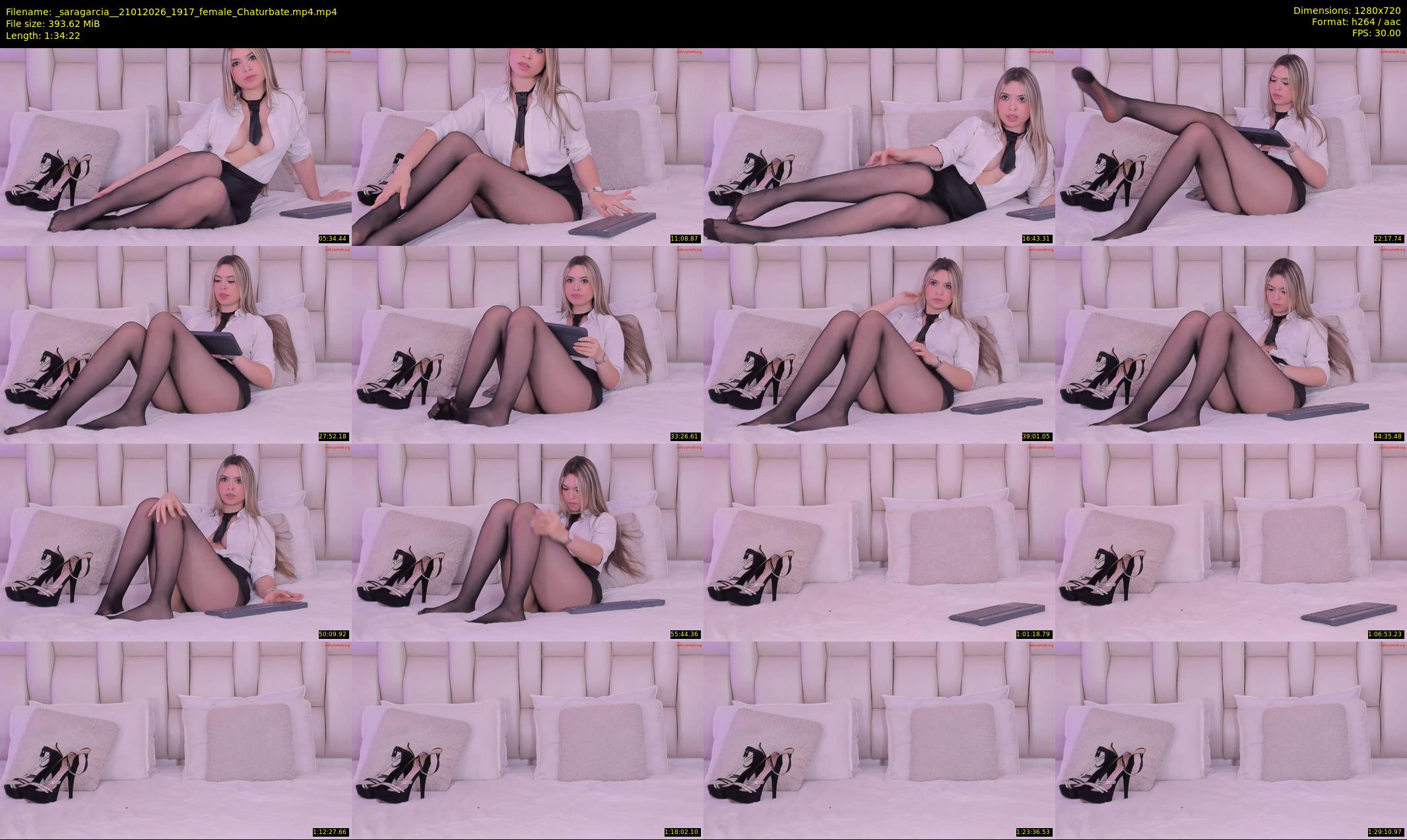 _saragarcia_ — 95 minute Chaturbate female cam show recording, 720p, Jan 21, 2026