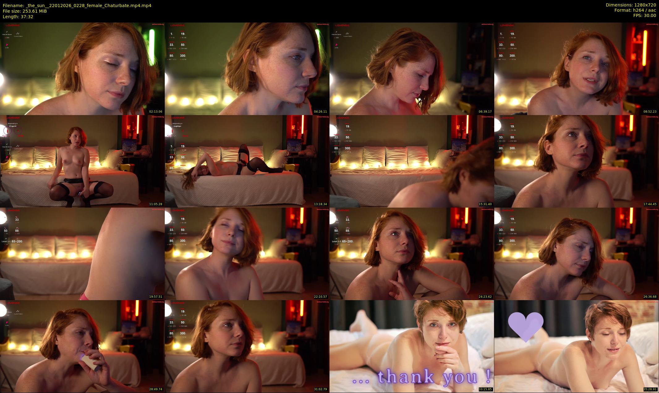 _the_sun_ — 38 minute Chaturbate female cam show recording, 720p, Jan 22, 2026