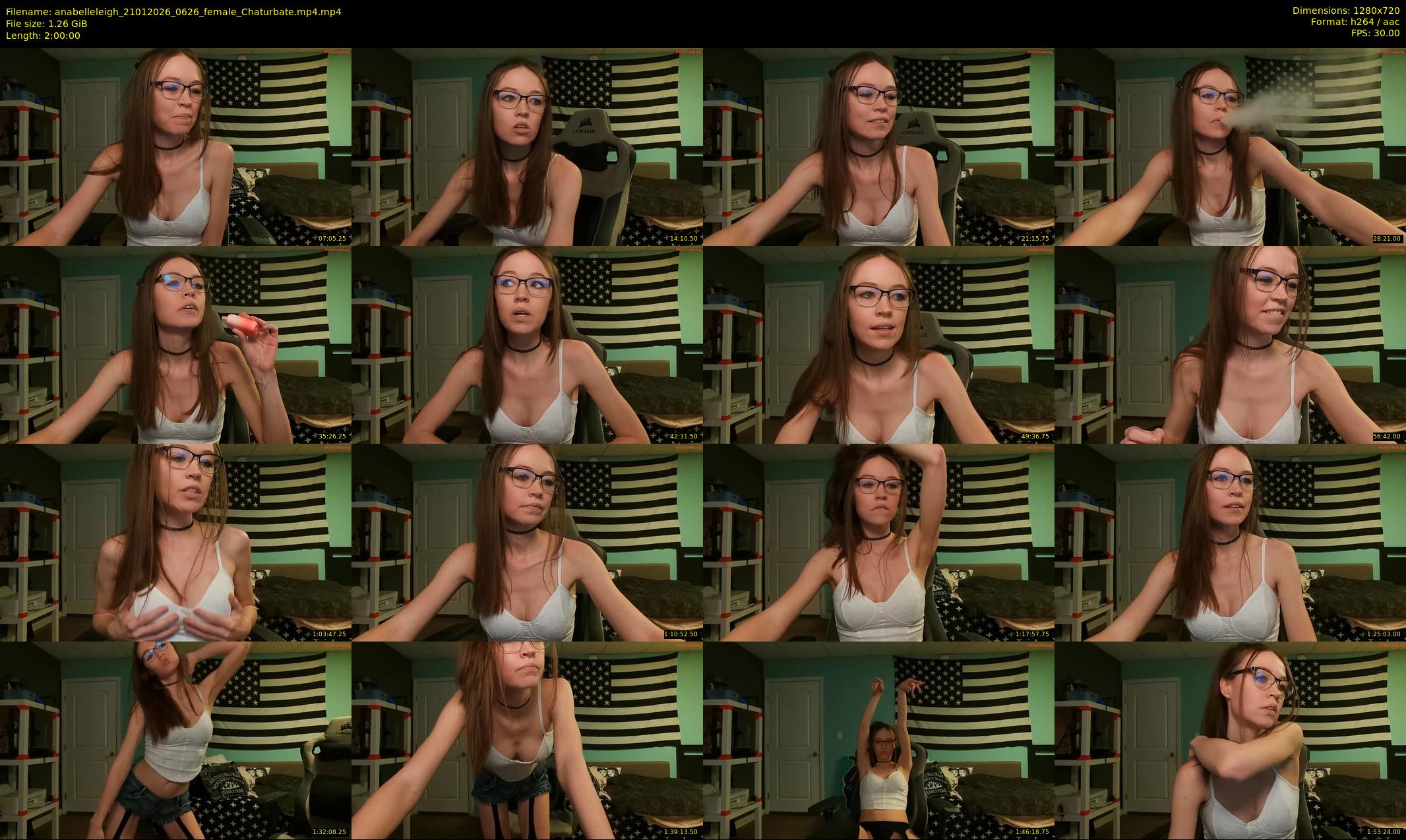 anabelleleigh — 120 minute Chaturbate female cam show recording, 720p, Jan 21, 2026