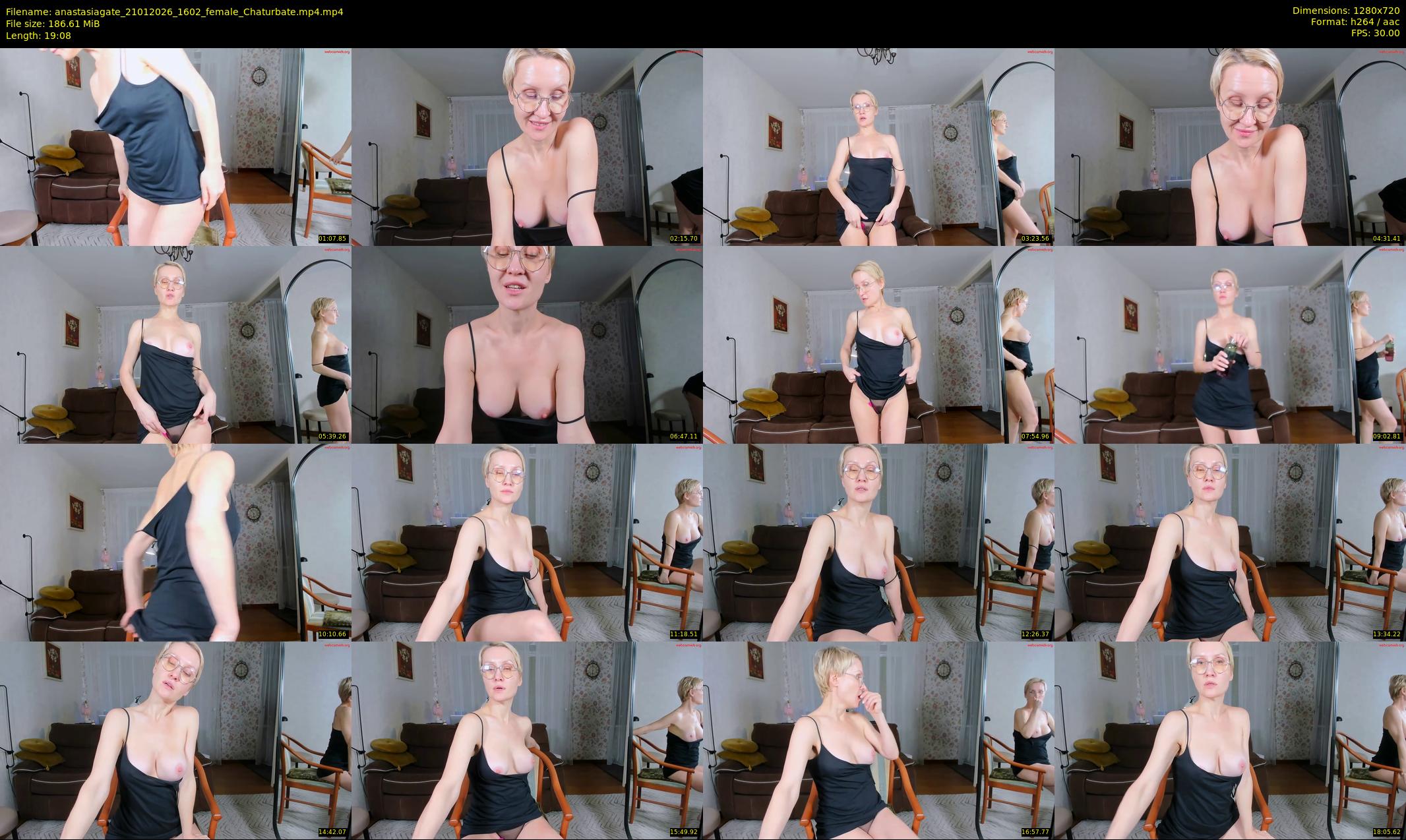anastasiagate — 20 minute Chaturbate female cam show recording, 720p, Jan 21, 2026