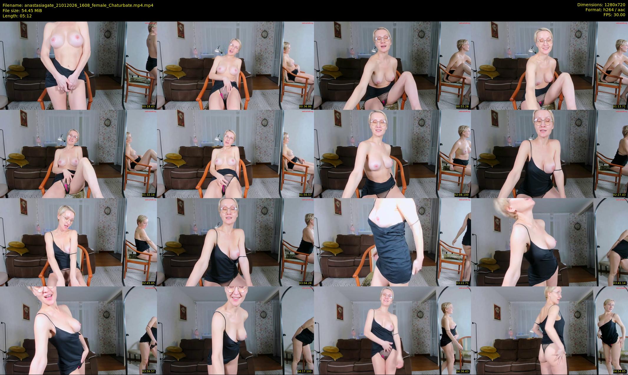 anastasiagate — 6 minute Chaturbate female cam show recording, 720p, Jan 21, 2026