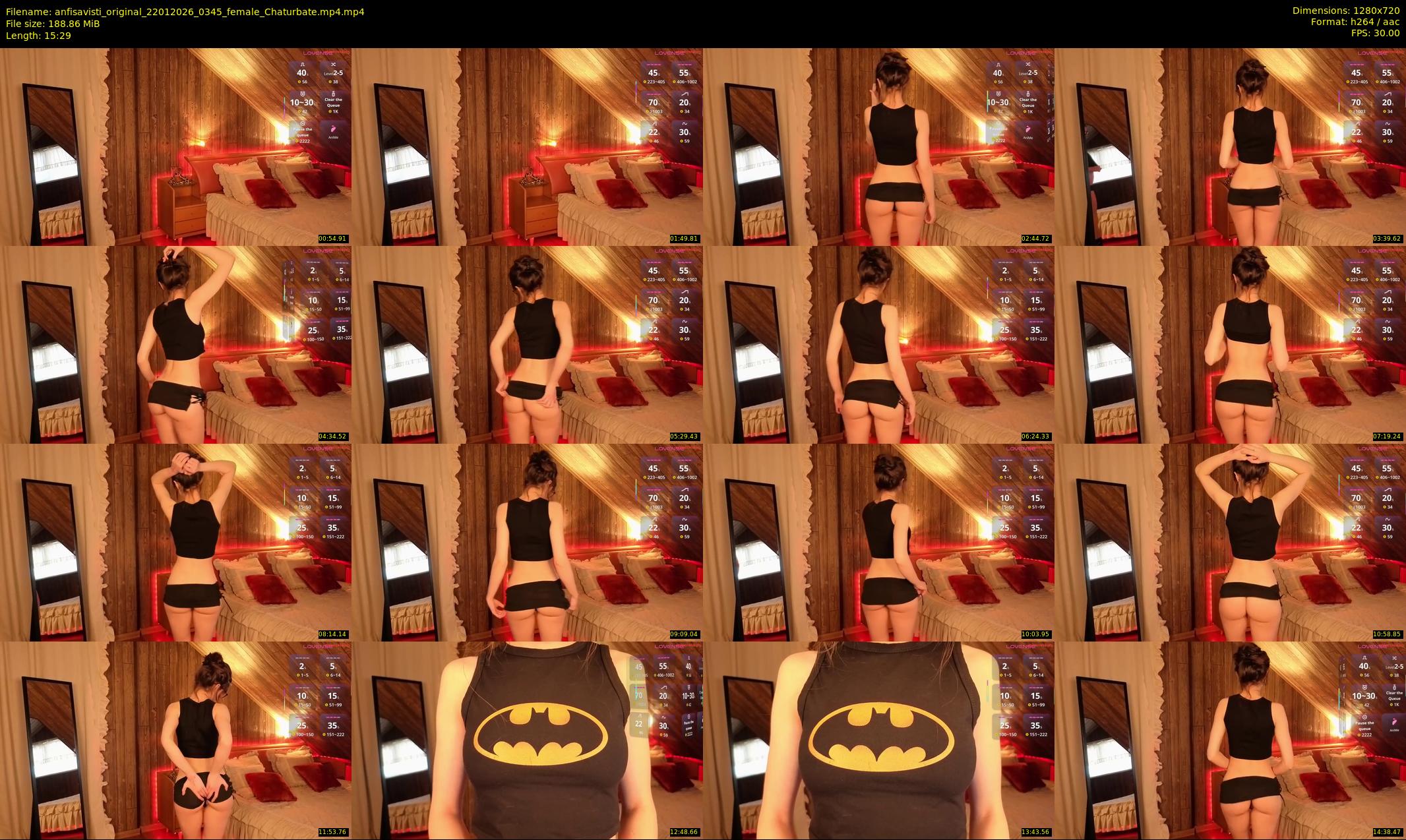 anfisavisti_original — 16 minute Chaturbate female cam show recording, 720p, Jan 22, 2026