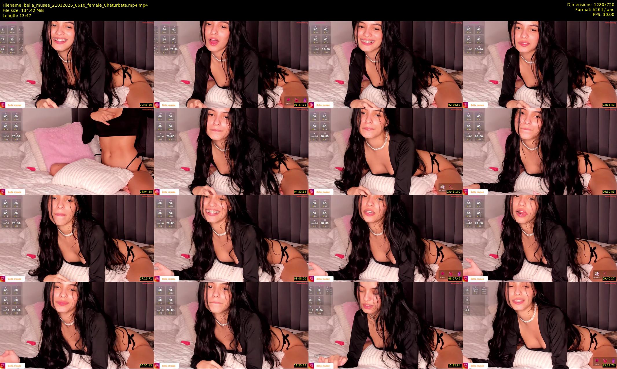 bella_musee — 14 minute Chaturbate female cam show recording, 720p, Jan 21, 2026