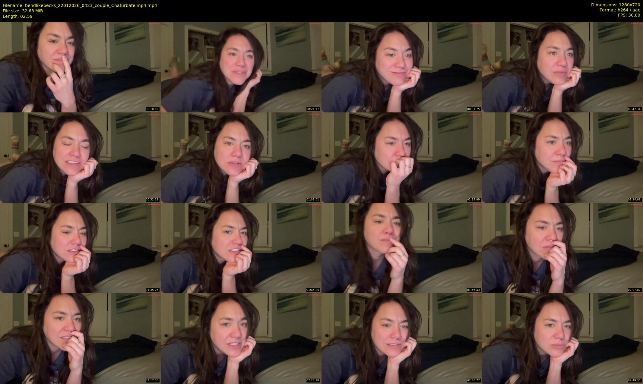 bendlikebecks — 3 minute Chaturbate female cam show recording, 720p, Jan 22, 2026