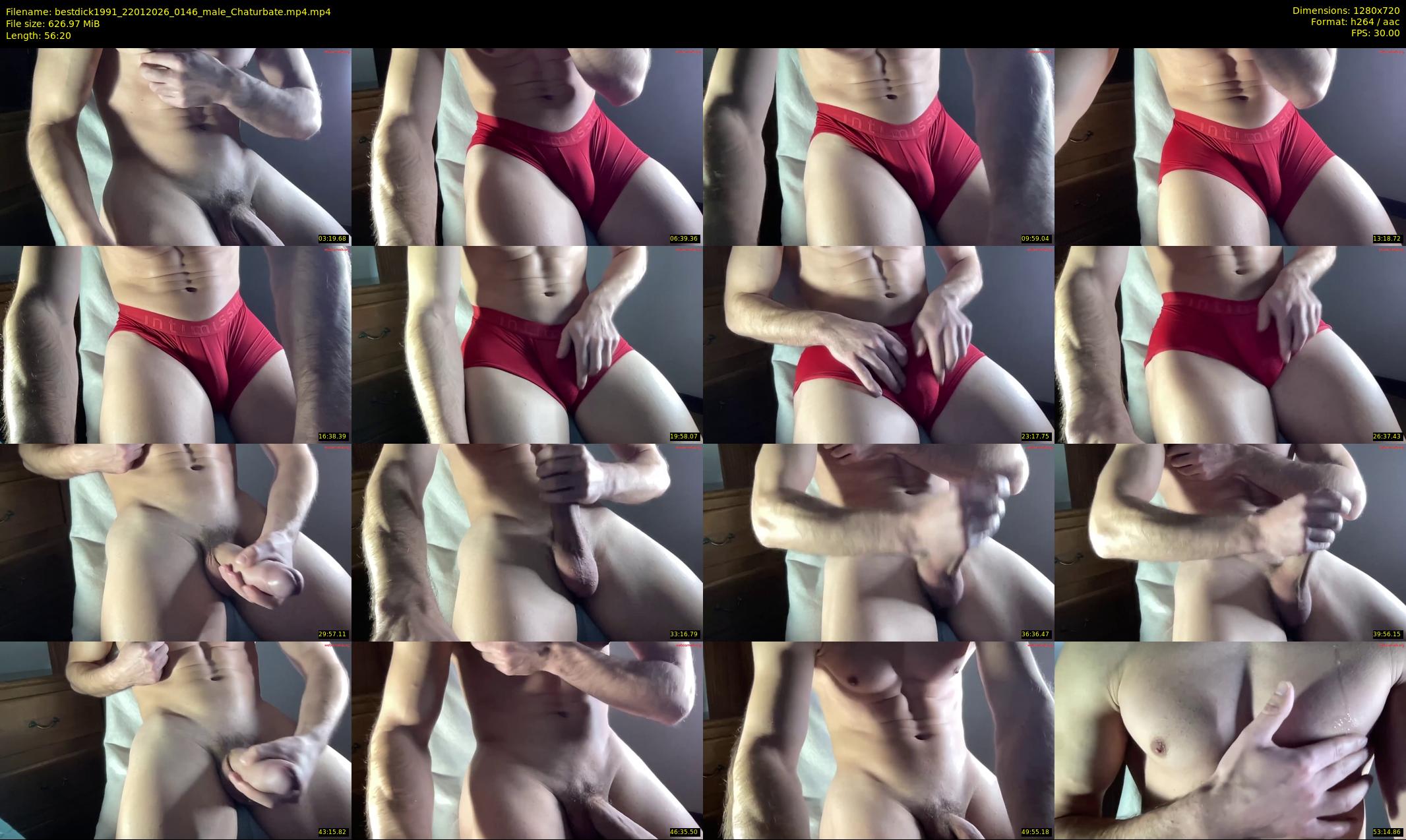 bestdick1991 — 57 minute Chaturbate male cam show recording, 720p, Jan 22, 2026