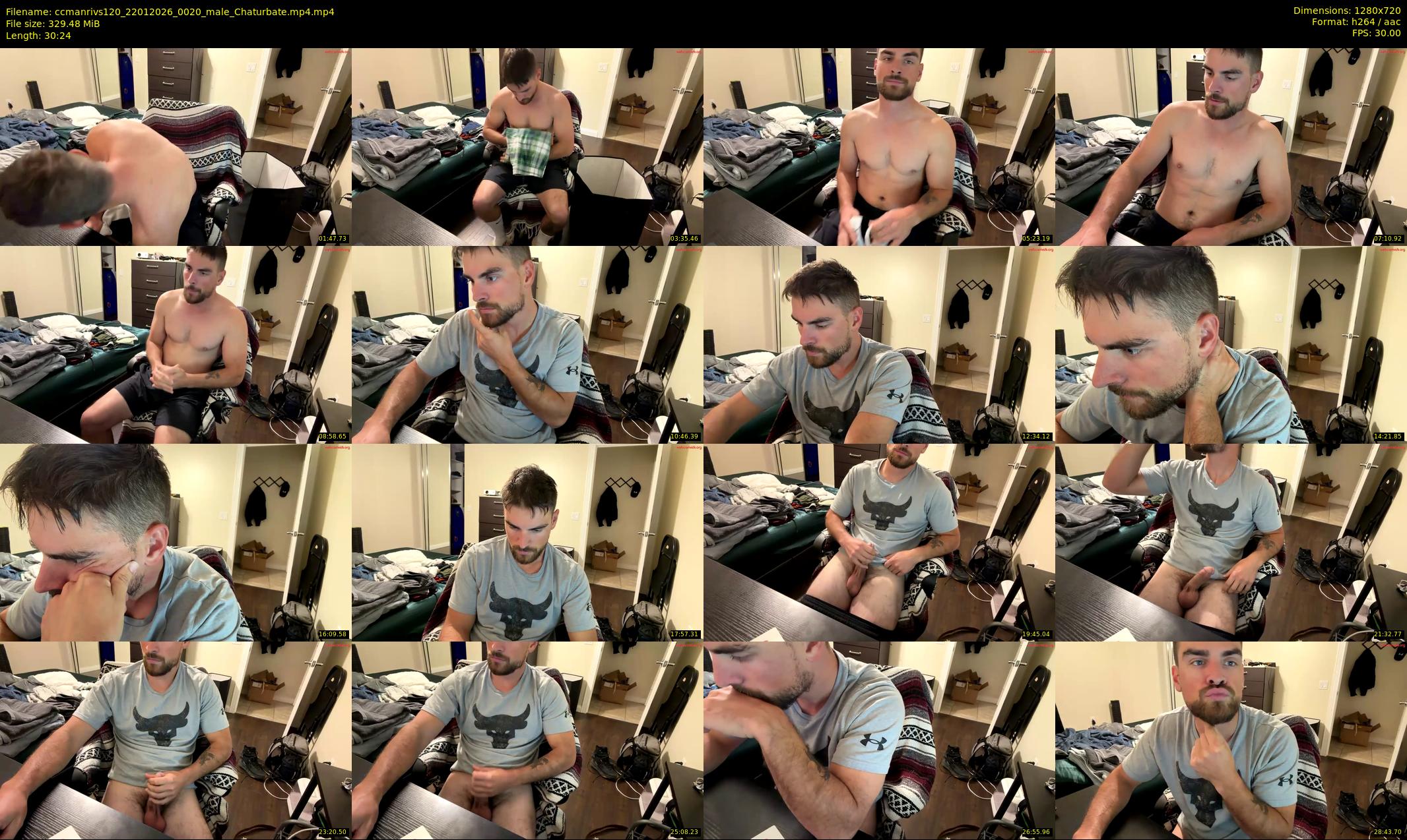 ccmanrivs120 — 31 minute Chaturbate male cam show recording, 720p, Jan 22, 2026