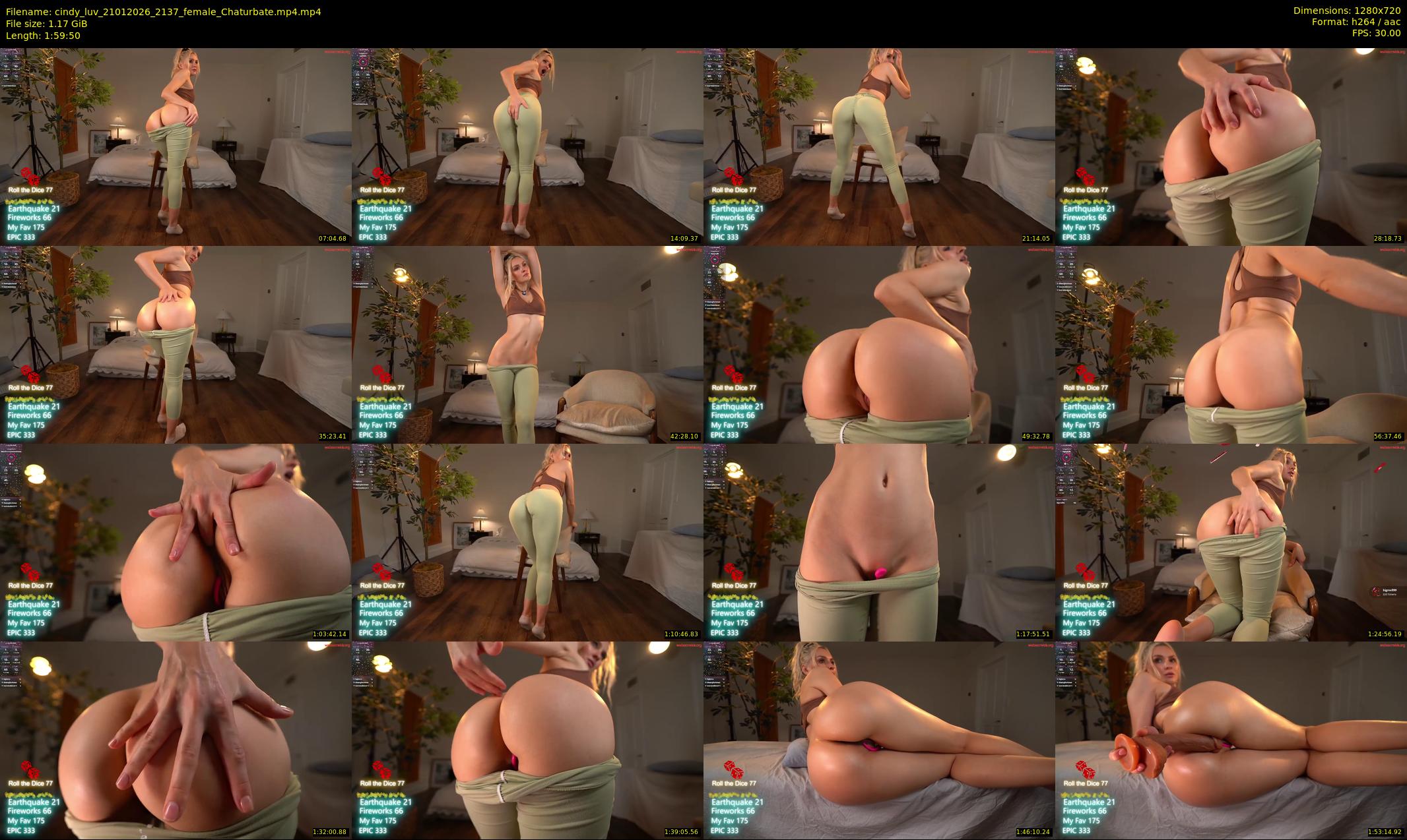 cindy_luv — 120 minute Chaturbate couple cam show recording, 720p, Jan 21, 2026