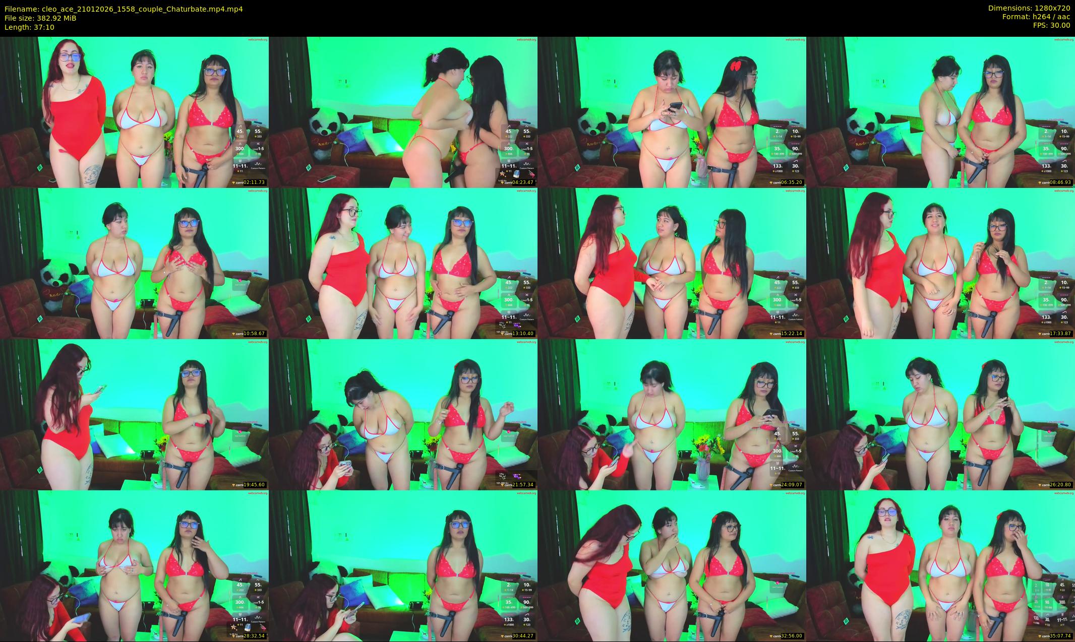cleo_ace — 38 minute Chaturbate couple cam show recording, 720p, Jan 21, 2026