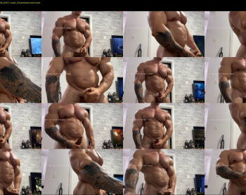 couplemuscle40 — 55 minute Chaturbate male cam show recording, 720p, Jan 22, 2026